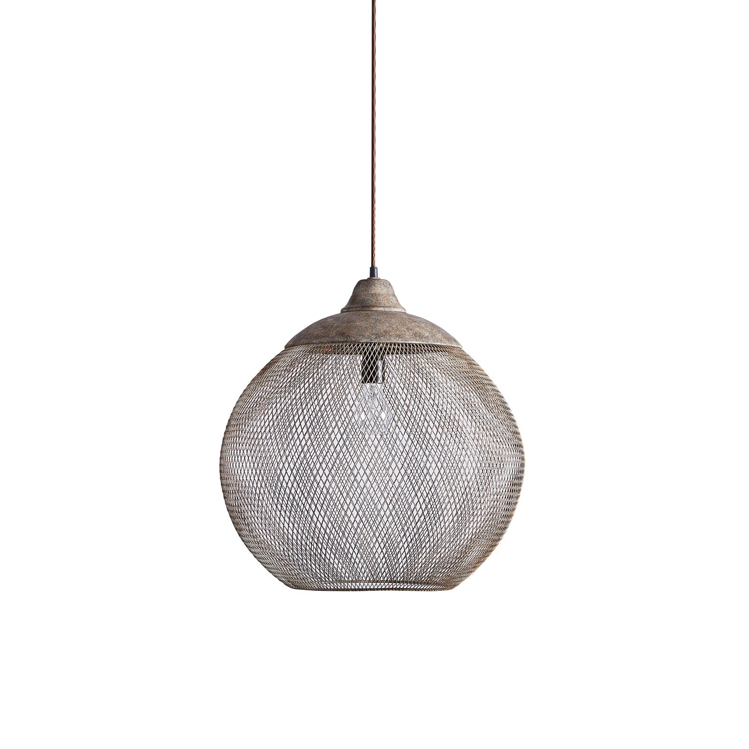 Aursorir Modern Minimalist Mesh Metal Pendant Lamp - Lamp Copper