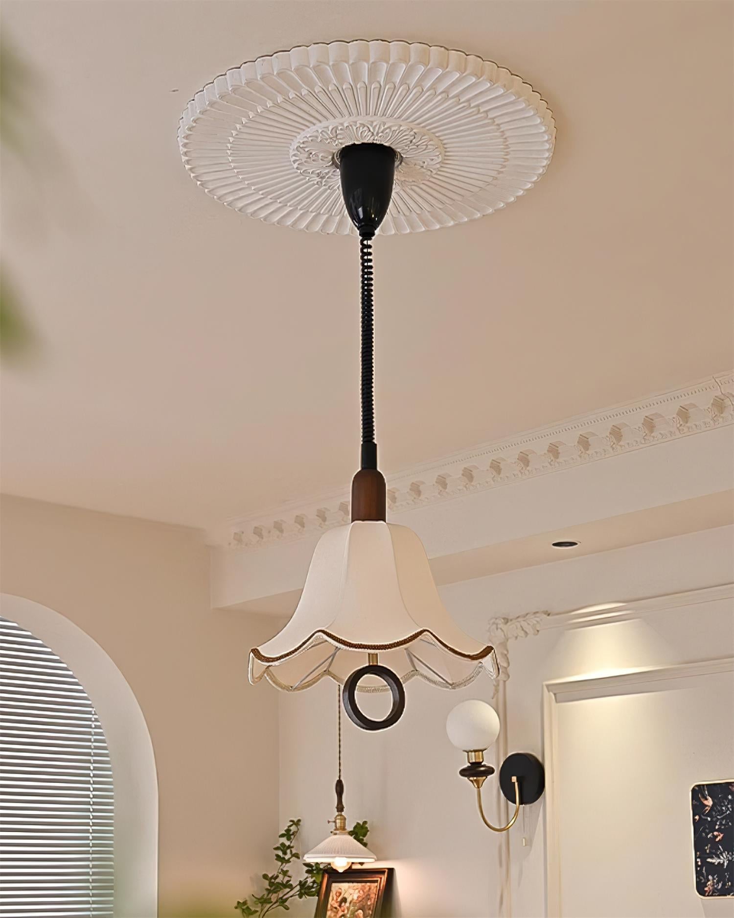 Lanna Lampe Pendante Forme Cloche Élégante Traditionnelle - Neutralighting