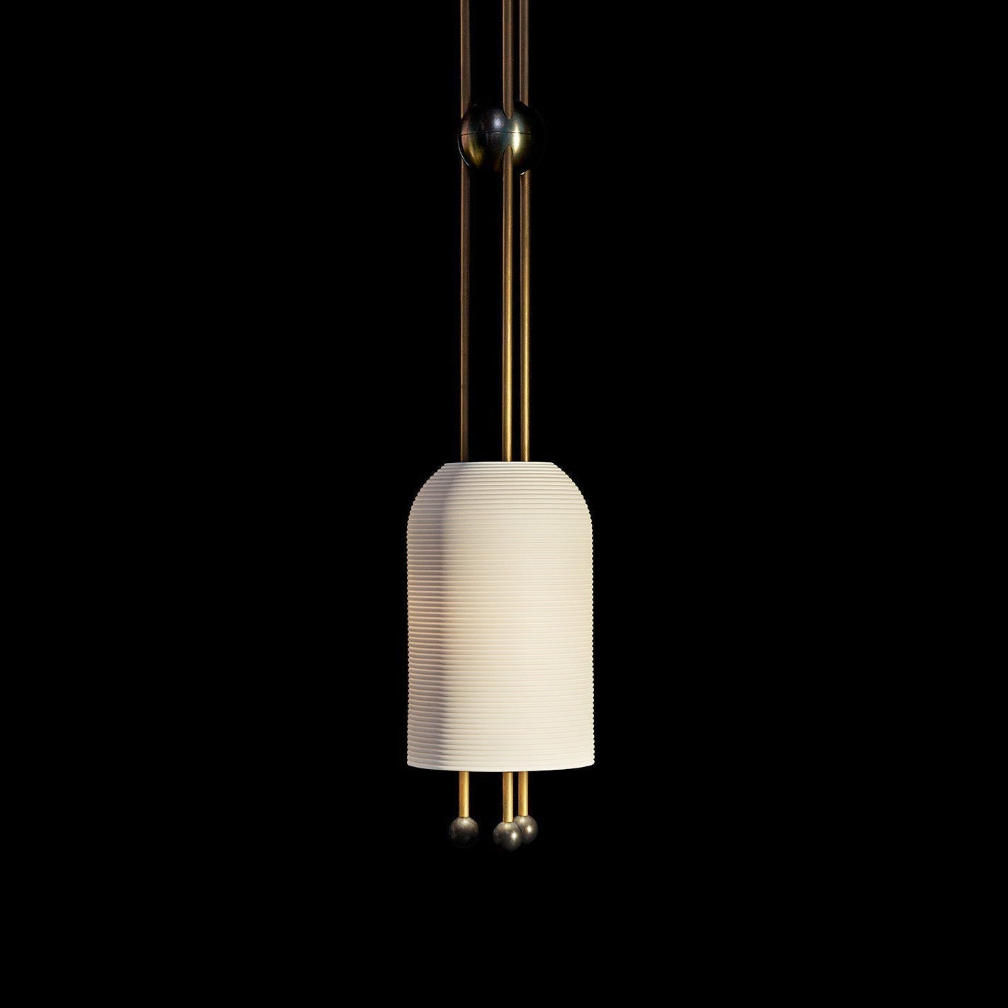 Ucaryra Lampe Pendentive Lantern en Métal et Verre Premium Élégance - Neutralighting