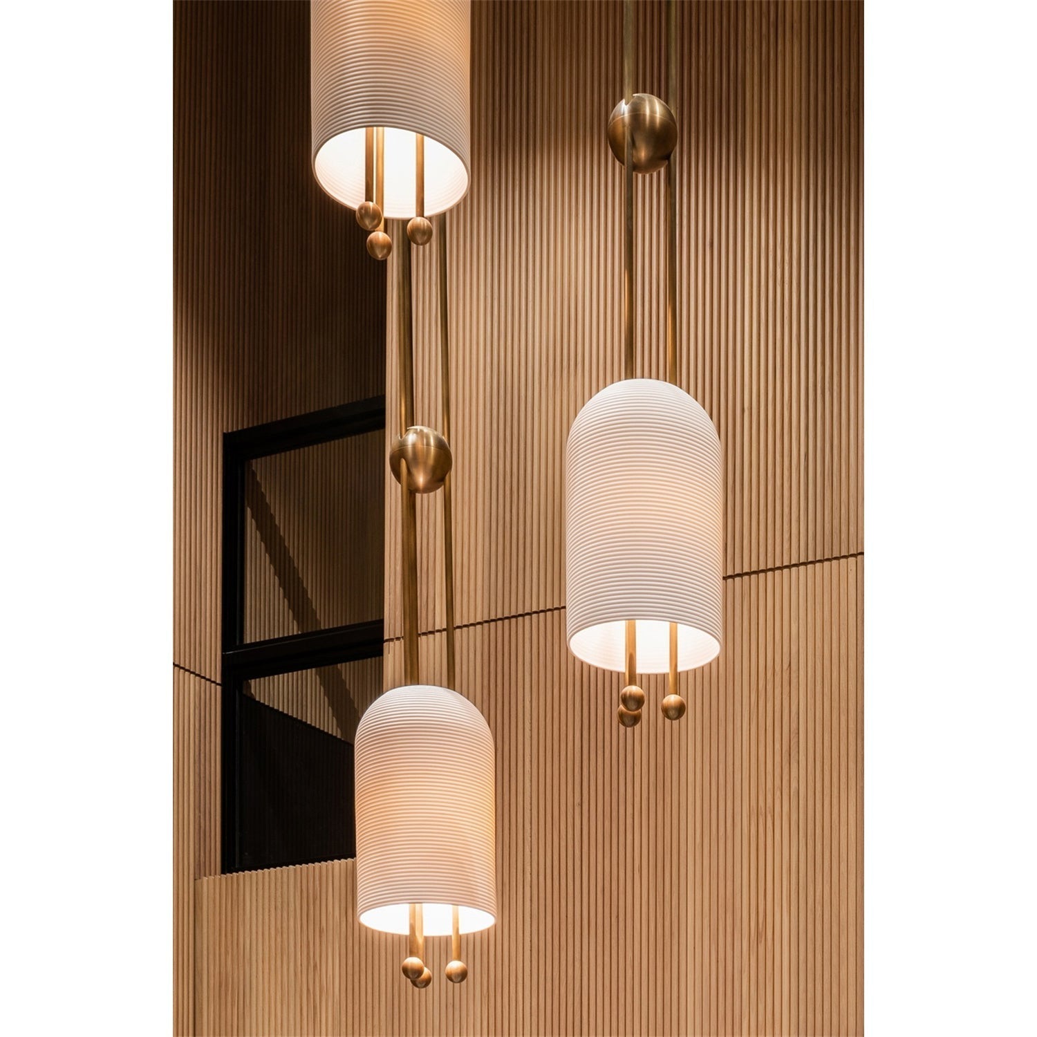 Ucaryra Lampe Pendentive Lantern en Métal et Verre Premium Élégance - Neutralighting