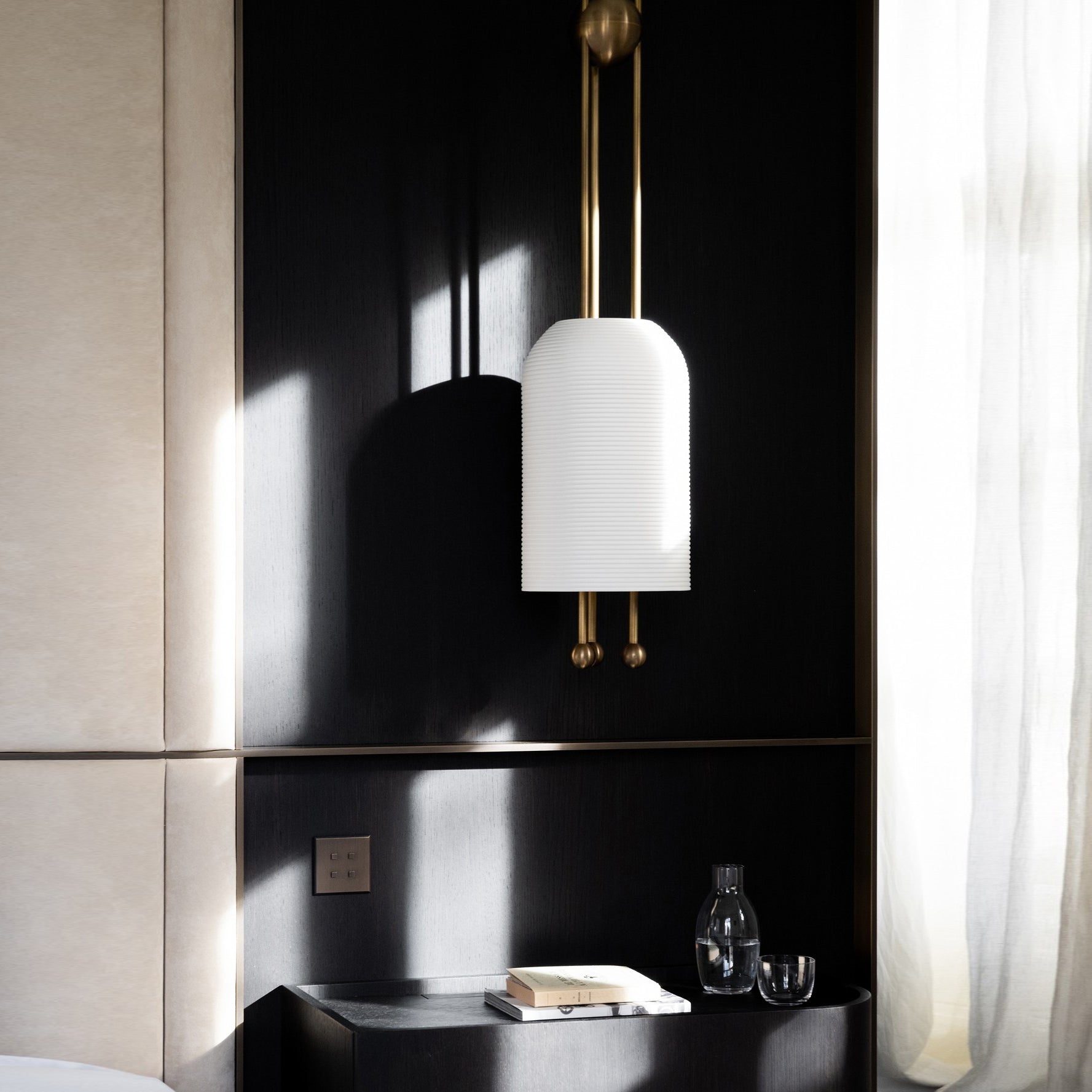Ucaryra Lampe Pendentive Lantern en Métal et Verre Premium Élégance - Neutralighting