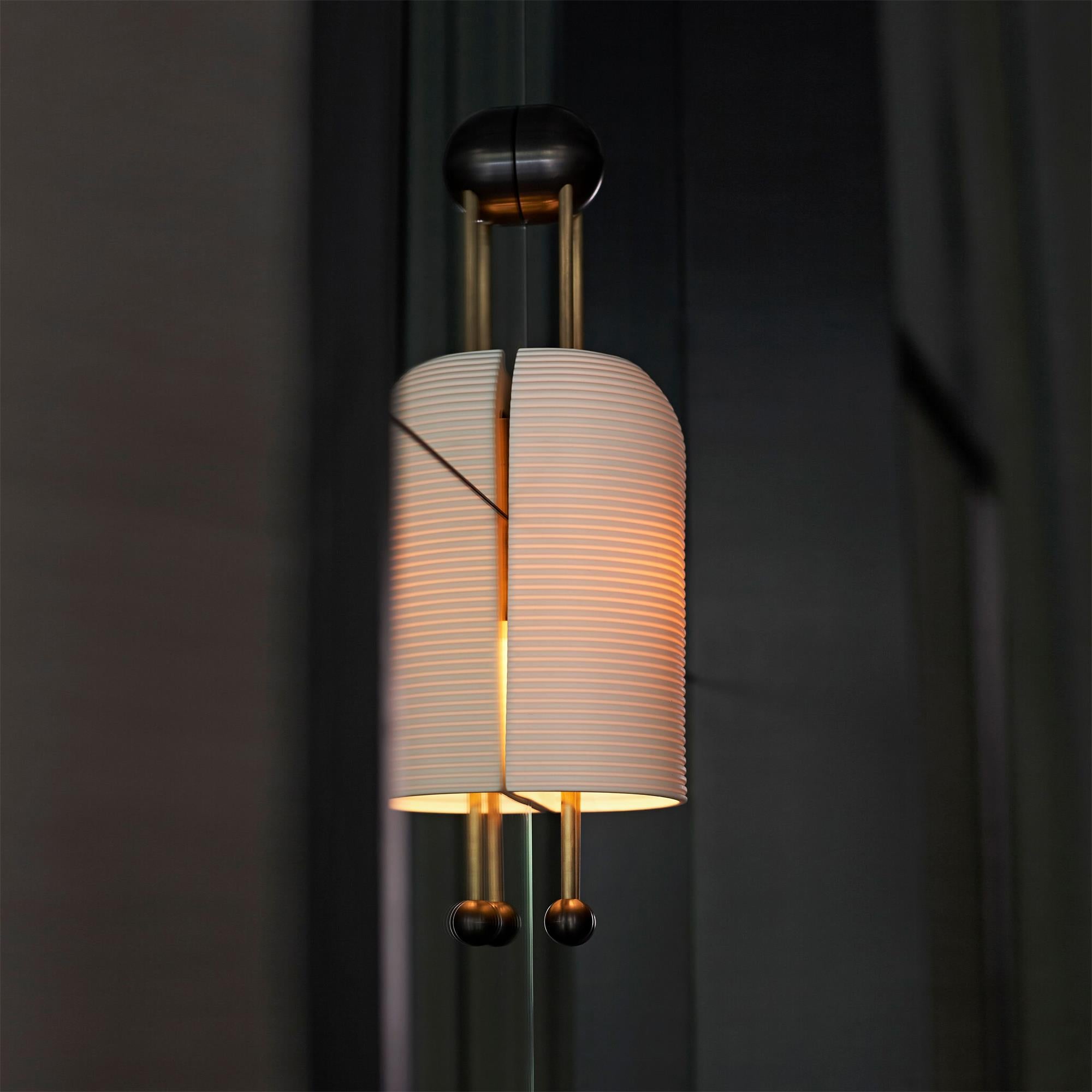 Zelaeora Lampe Murale Lantern Sconce en Métal et Verre Moderne Minimaliste - Neutralighting