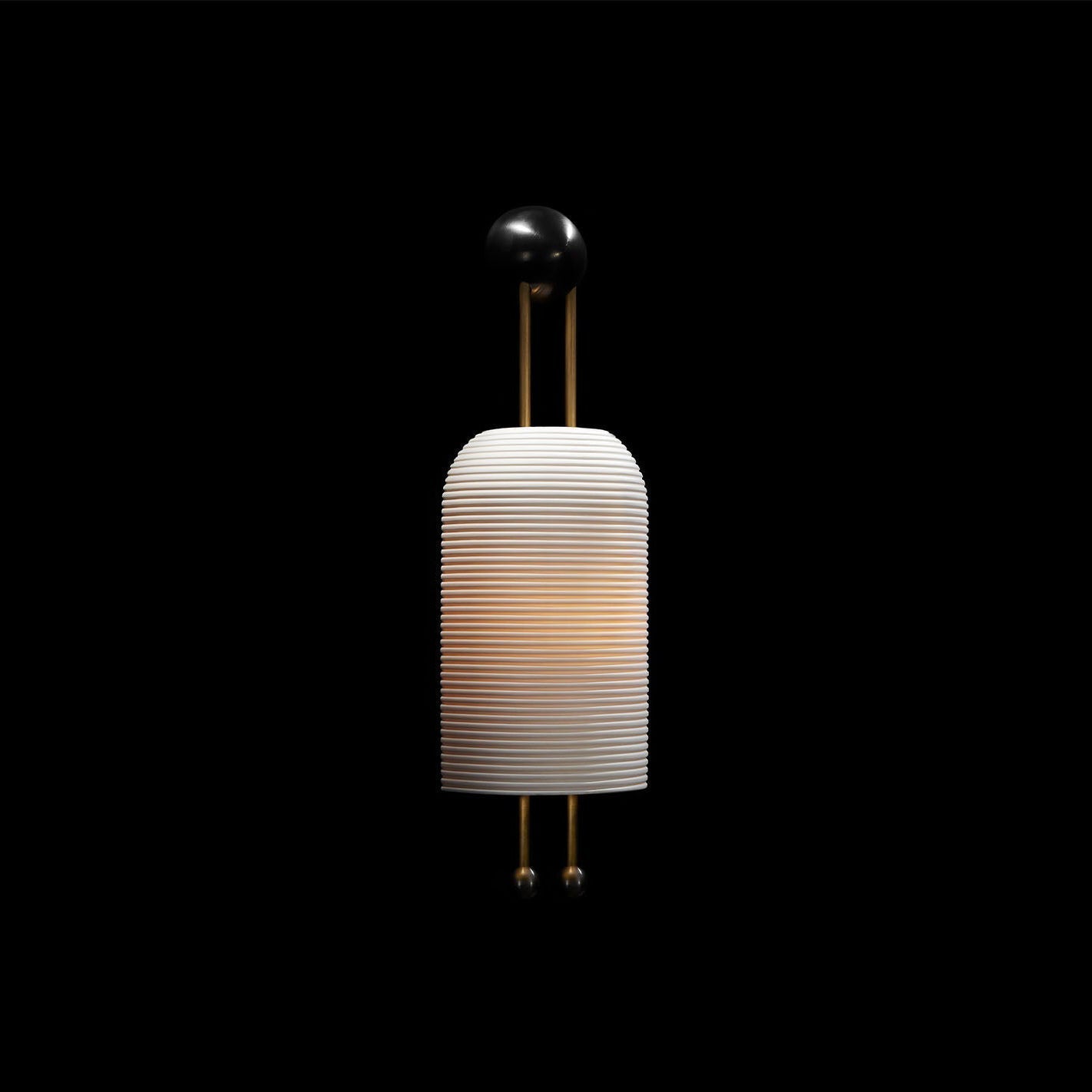 Zelaeora Lampe Murale Lantern Sconce en Métal et Verre Moderne Minimaliste - Neutralighting