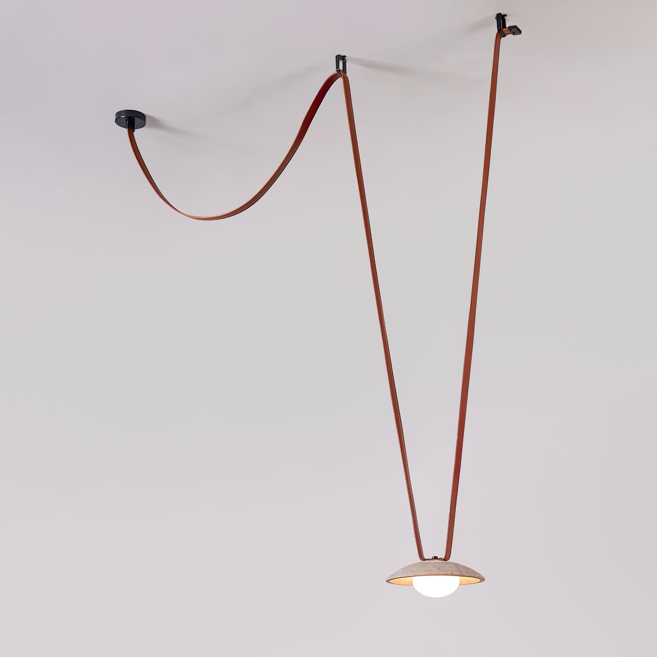 Ulsoryra Organique Travertin Pendentif Lumière Grappe - Neutralighting