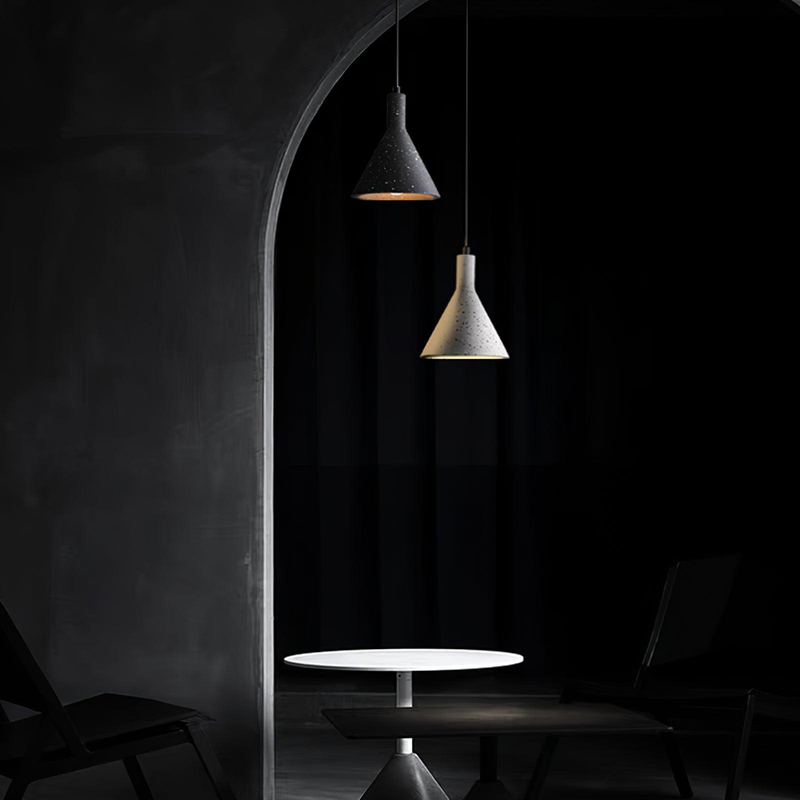 Aurshaor Minimalist Cement Pendant Light - Letslighting