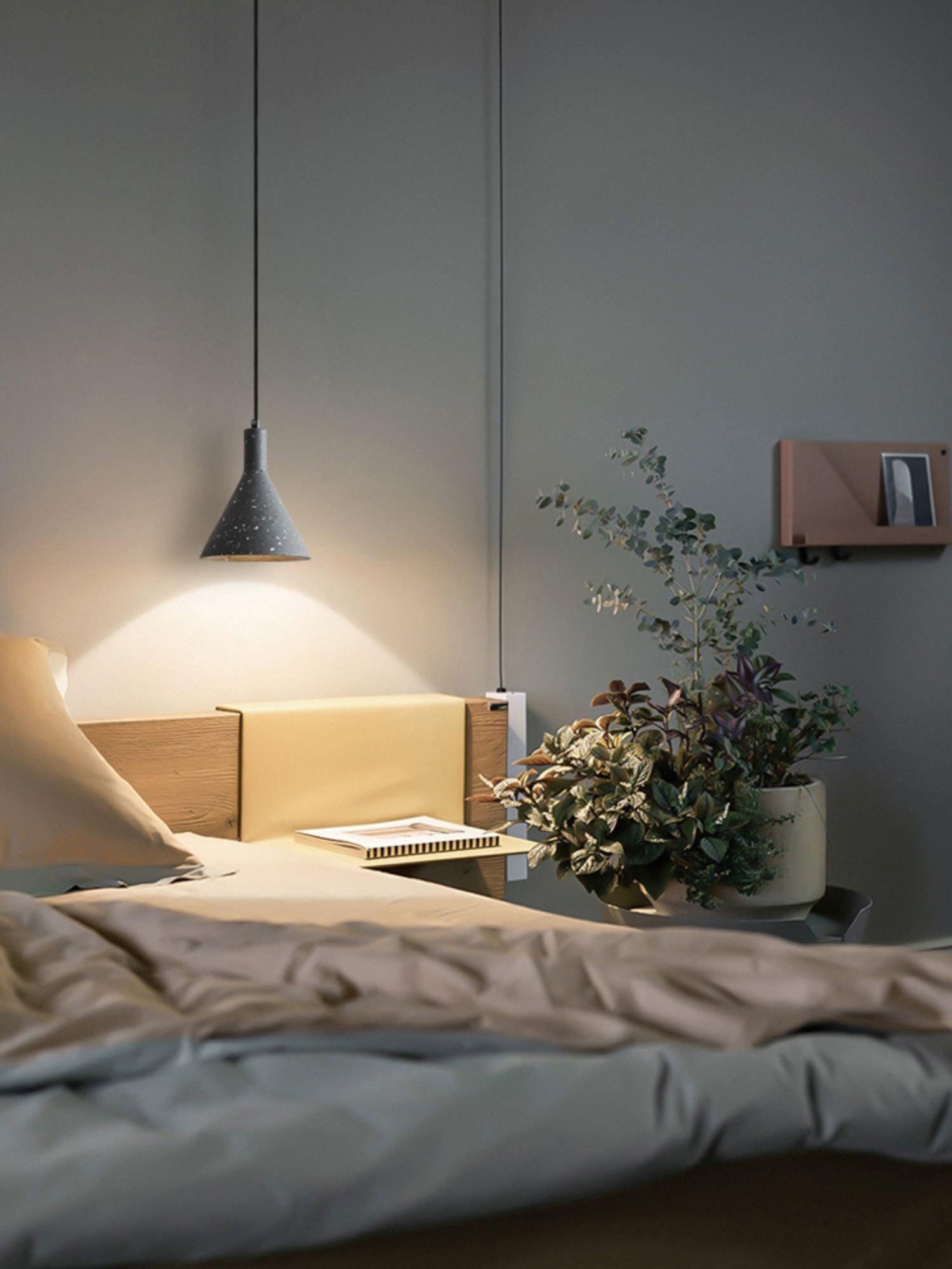 Aurshaor Minimalist Cement Pendant Light - Letslighting