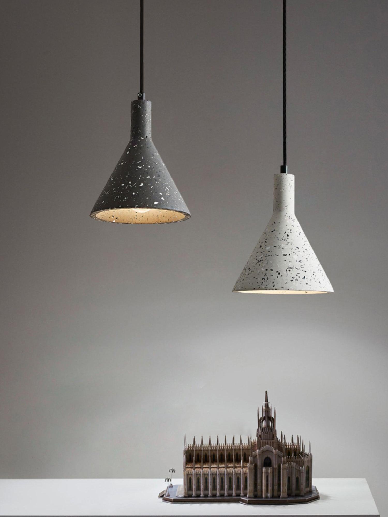 Aurshaor Minimalist Cement Pendant Light - Letslighting