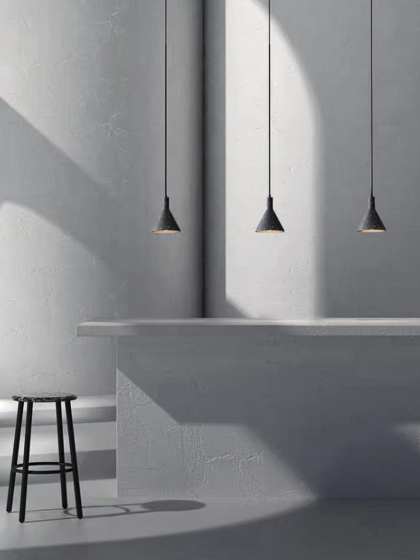Aurshaor Minimalist Cement Pendant Light - Letslighting