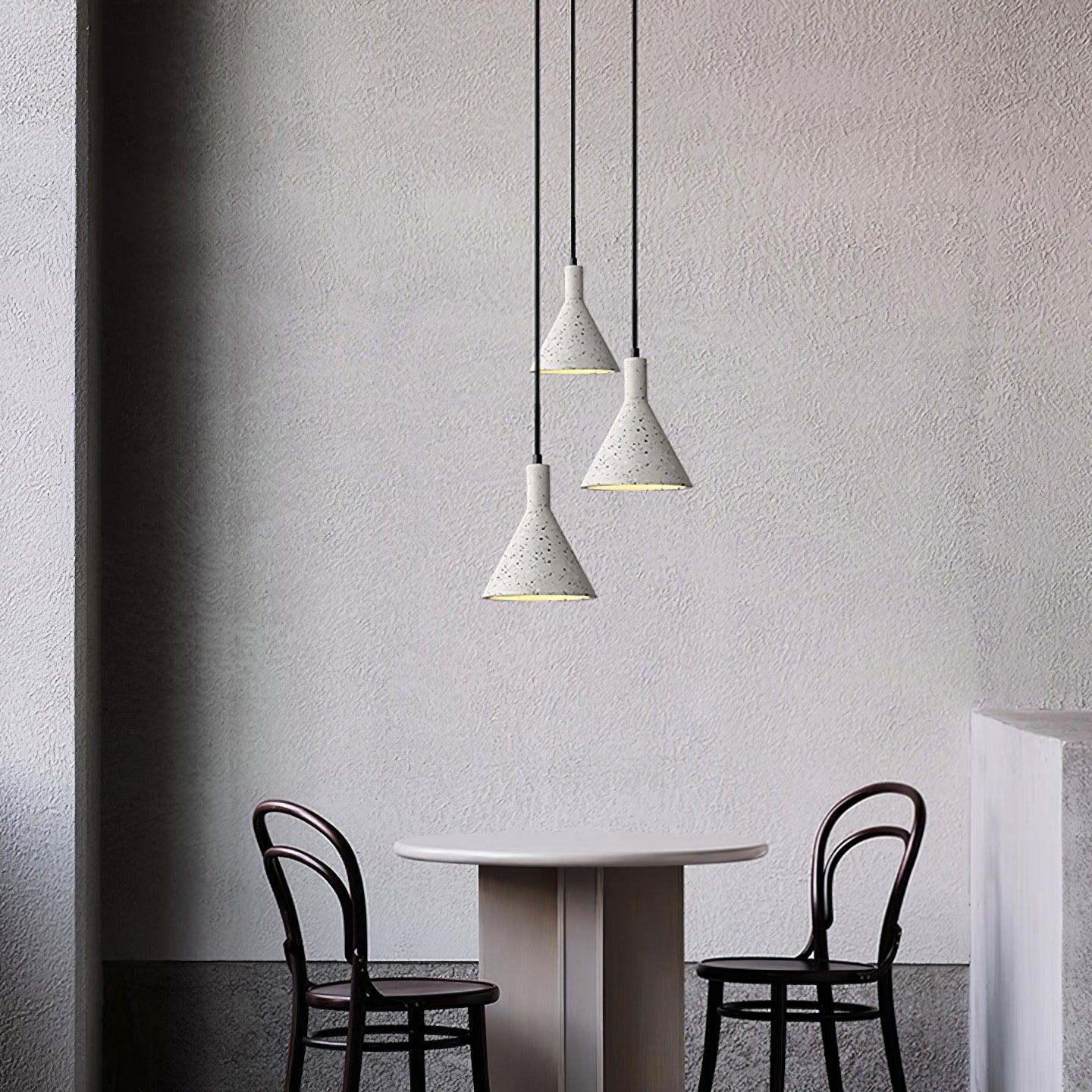Aurshaor Minimalist Cement Pendant Light - Letslighting
