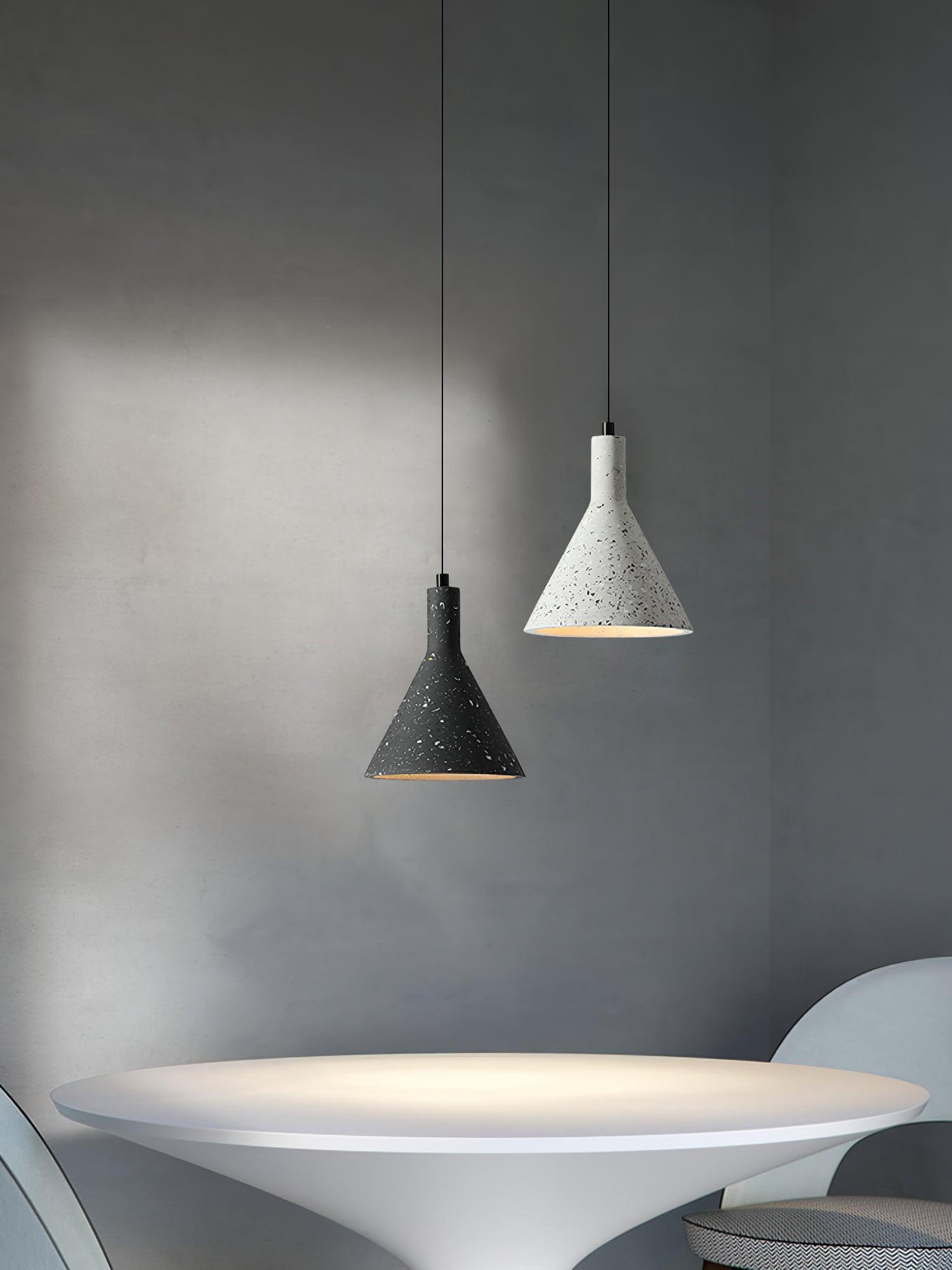 Aurshaor Minimalist Cement Pendant Light - Letslighting
