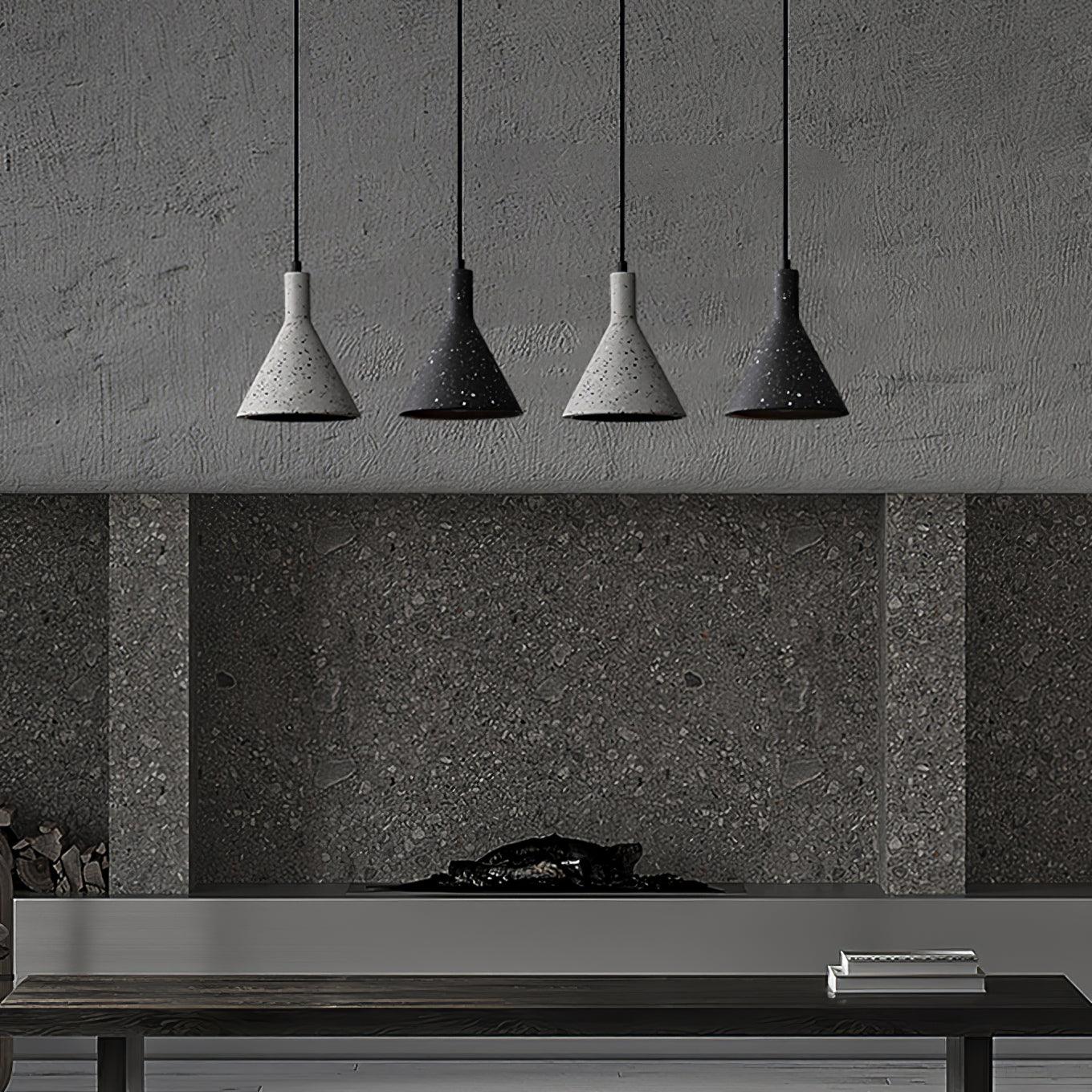 Aurshaor Minimalist Cement Pendant Light - Letslighting
