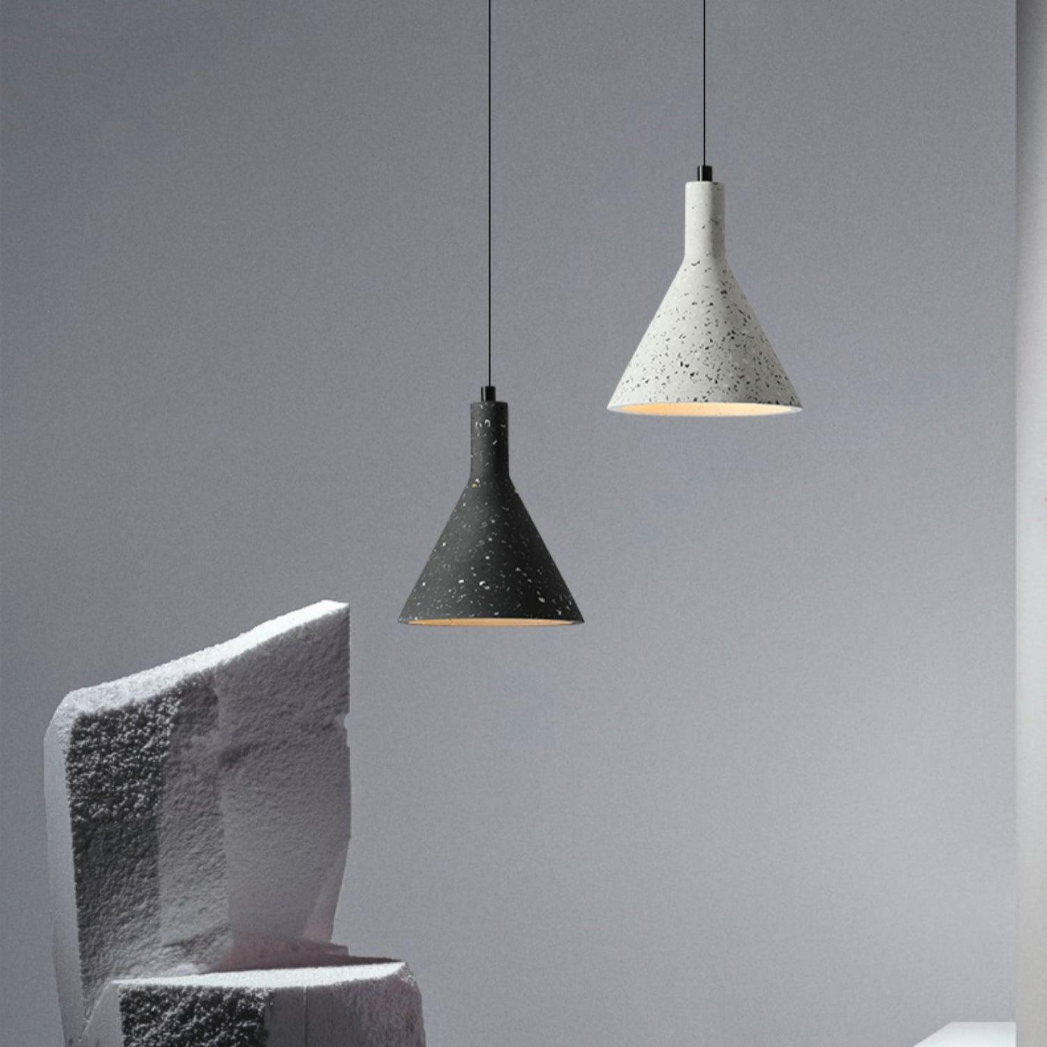 Aurshaor Minimalist Cement Pendant Light - Letslighting