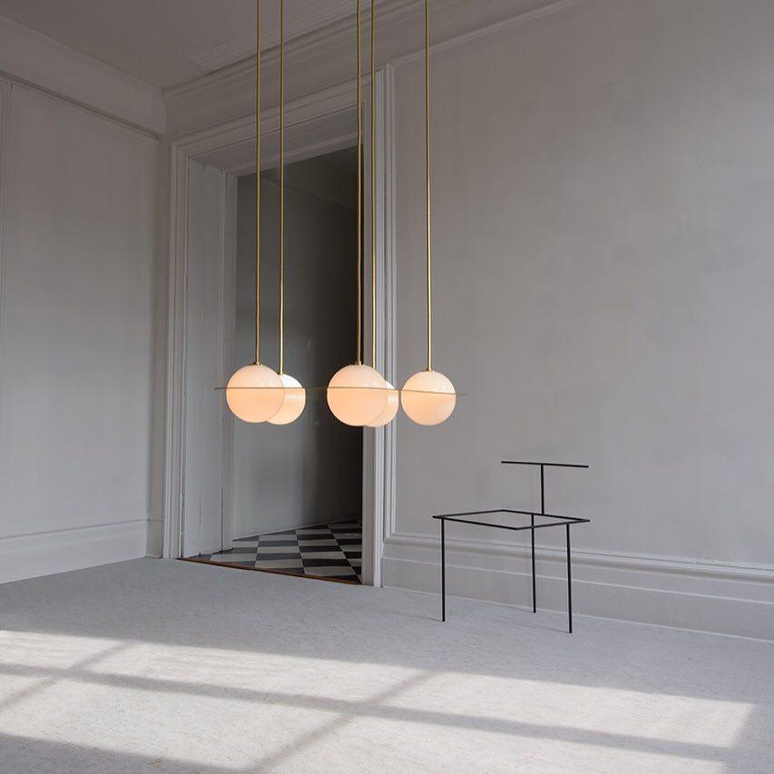 Selan Suspension en Verre Noir - Neutralighting