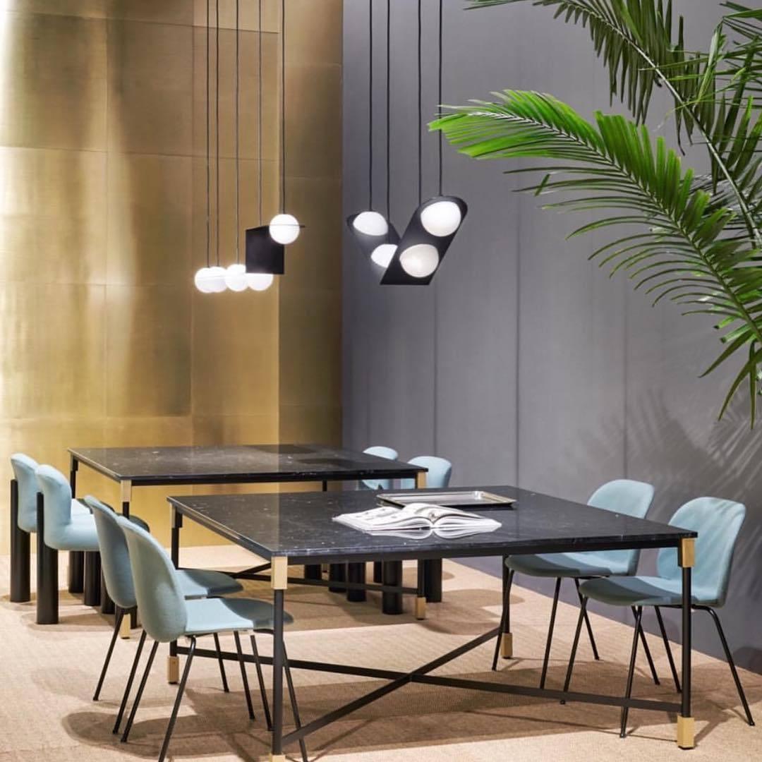 Selan Suspension en Verre Noir - Neutralighting