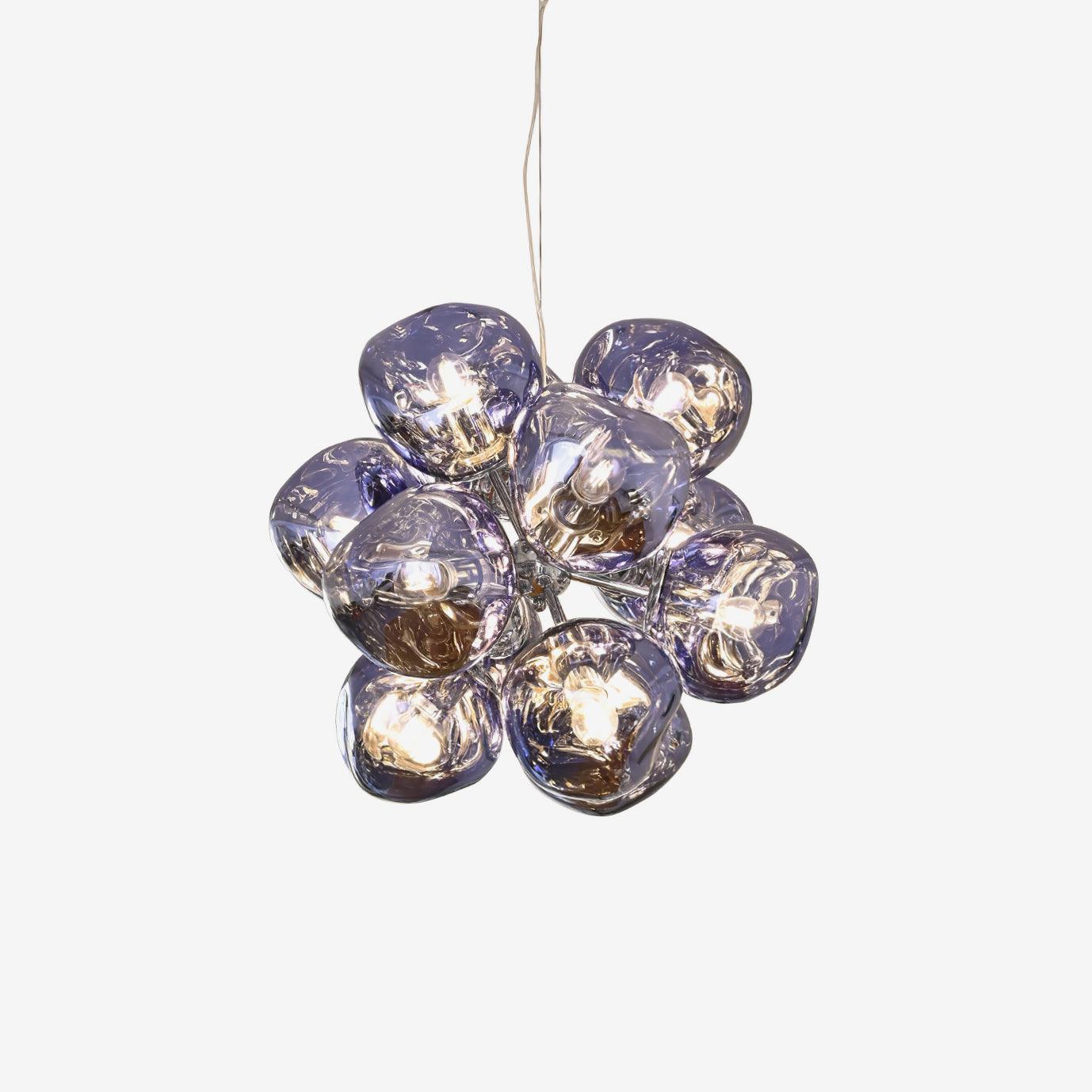 Esola Lustra Lampe Suspendue Cluster Verre Élégante - Neutralighting