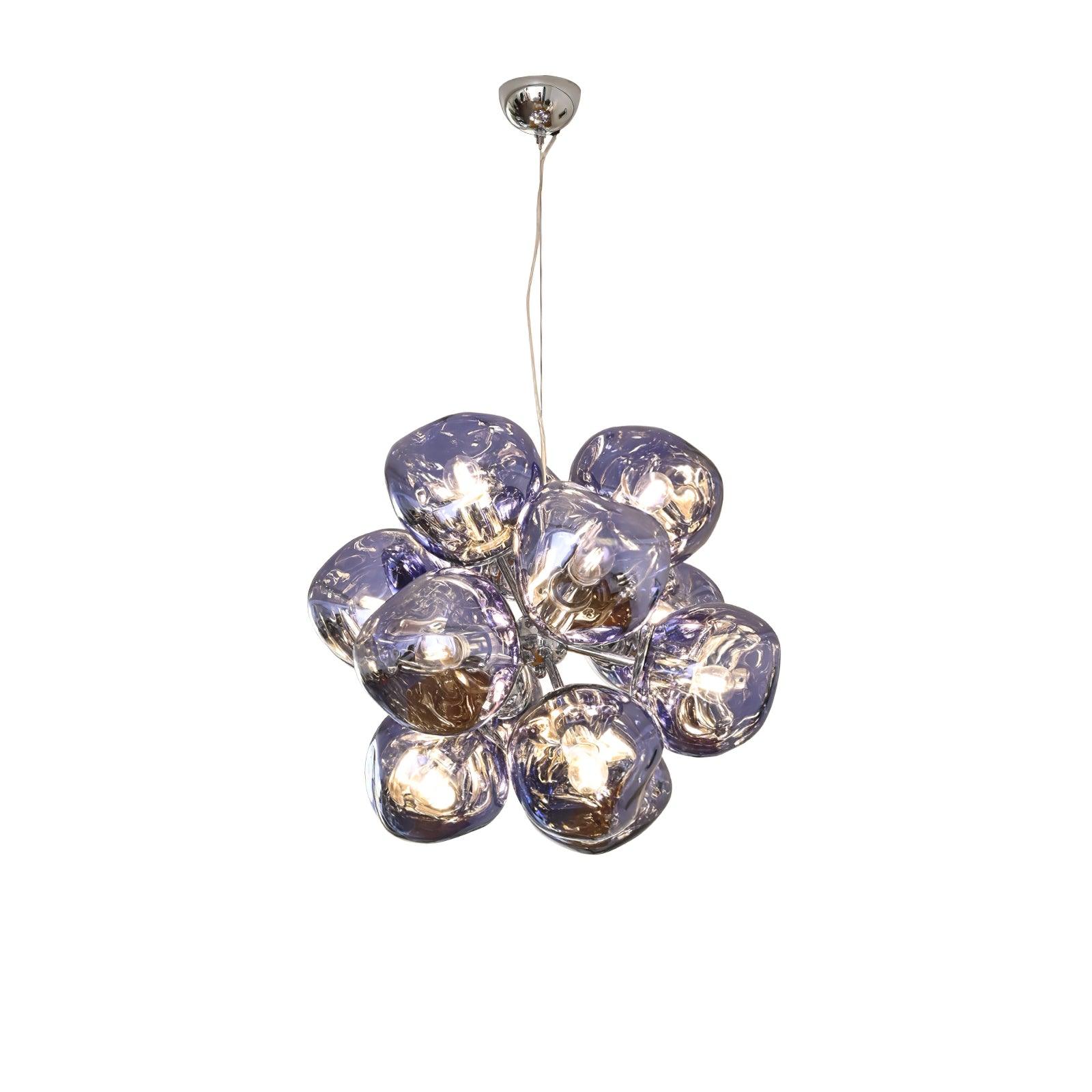 Esola Lustra Lampe Suspendue Cluster Verre Élégante - Neutralighting