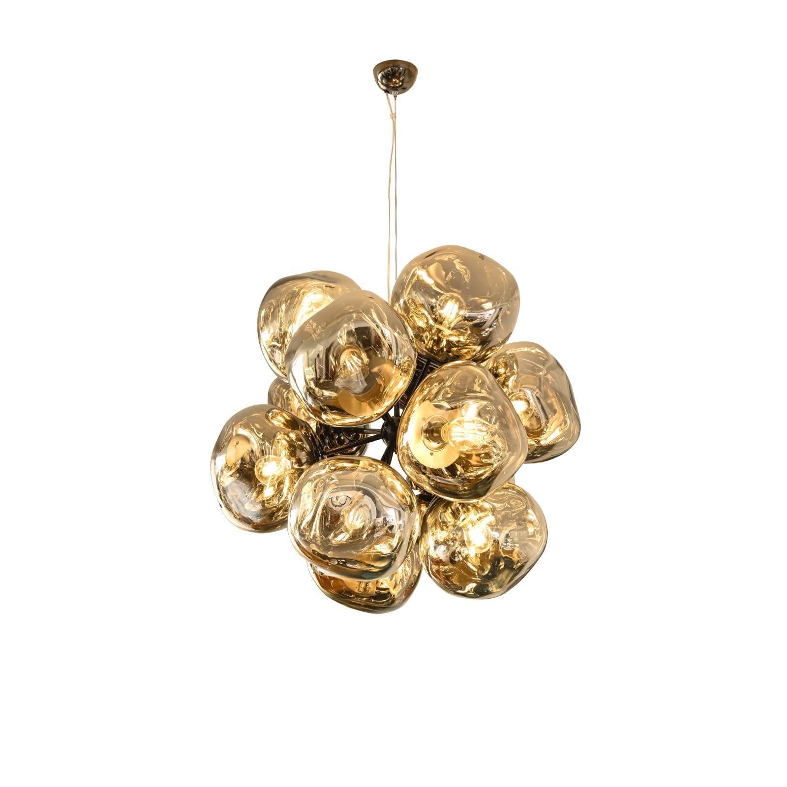 Esola Lustra Lampe Suspendue Cluster Verre Élégante - Neutralighting