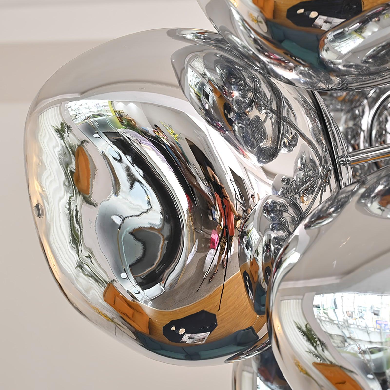 Esola Lustra Lampe Suspendue Cluster Verre Élégante - Neutralighting