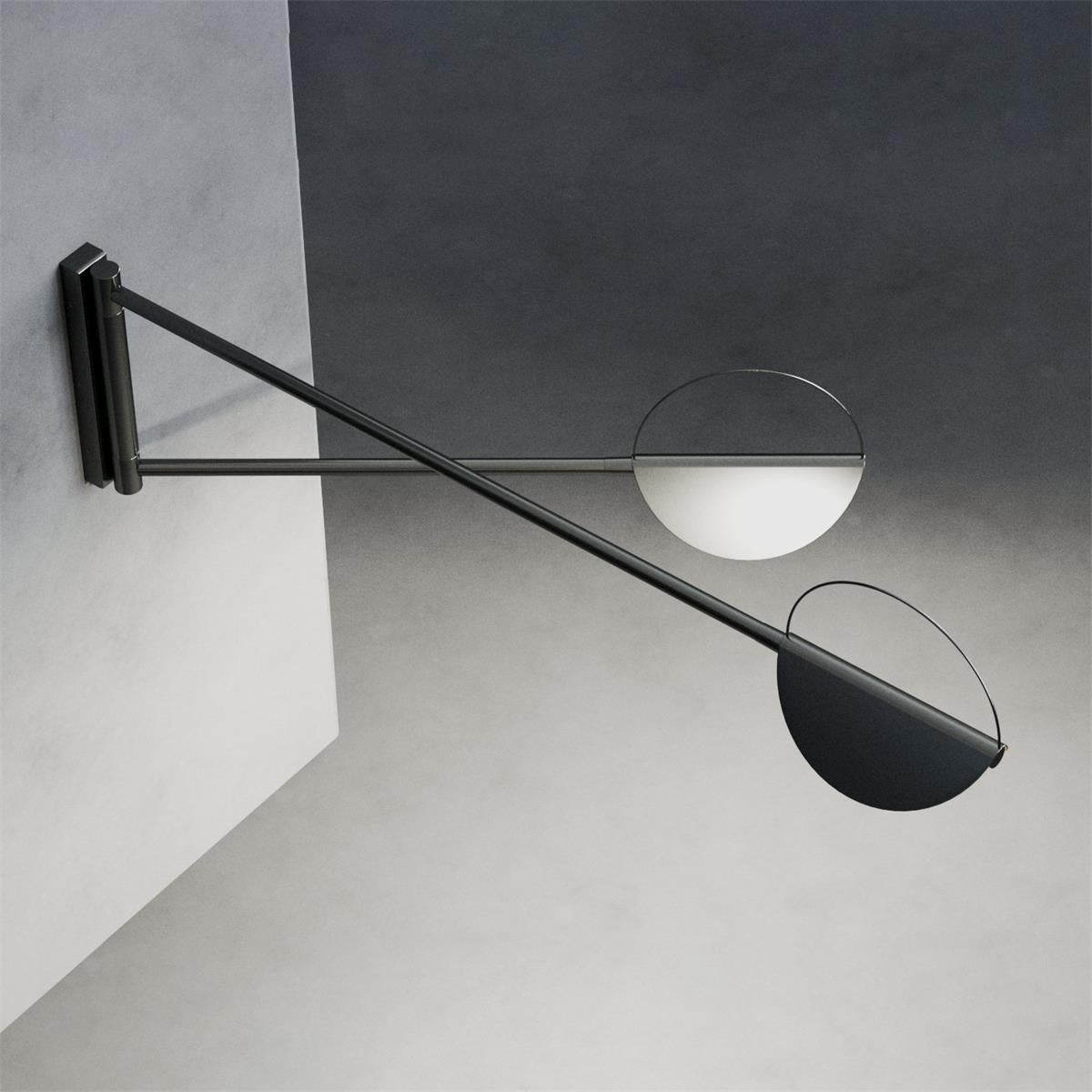 Leaves Applique Murale Circulaire Mat À Deux Bras Minimaliste - Neutralighting