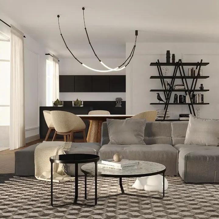 Lustra Lustre Leda LED Flexible Moderne Sculptural - Neutralighting