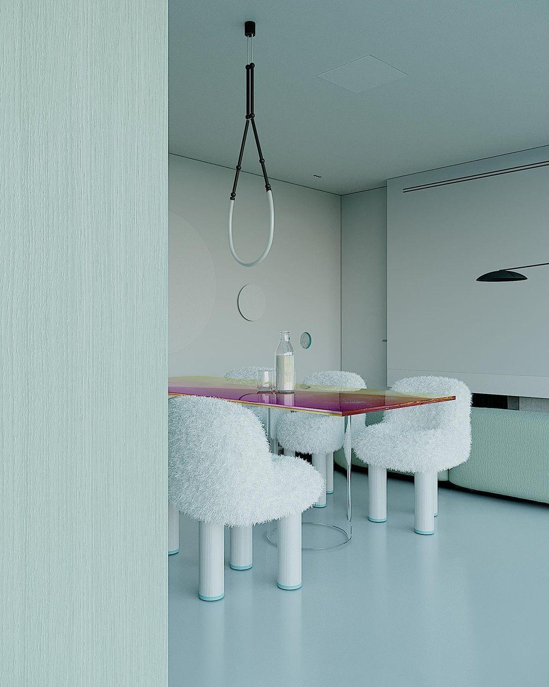 Lustra Lustre Leda LED Flexible Moderne Sculptural - Neutralighting