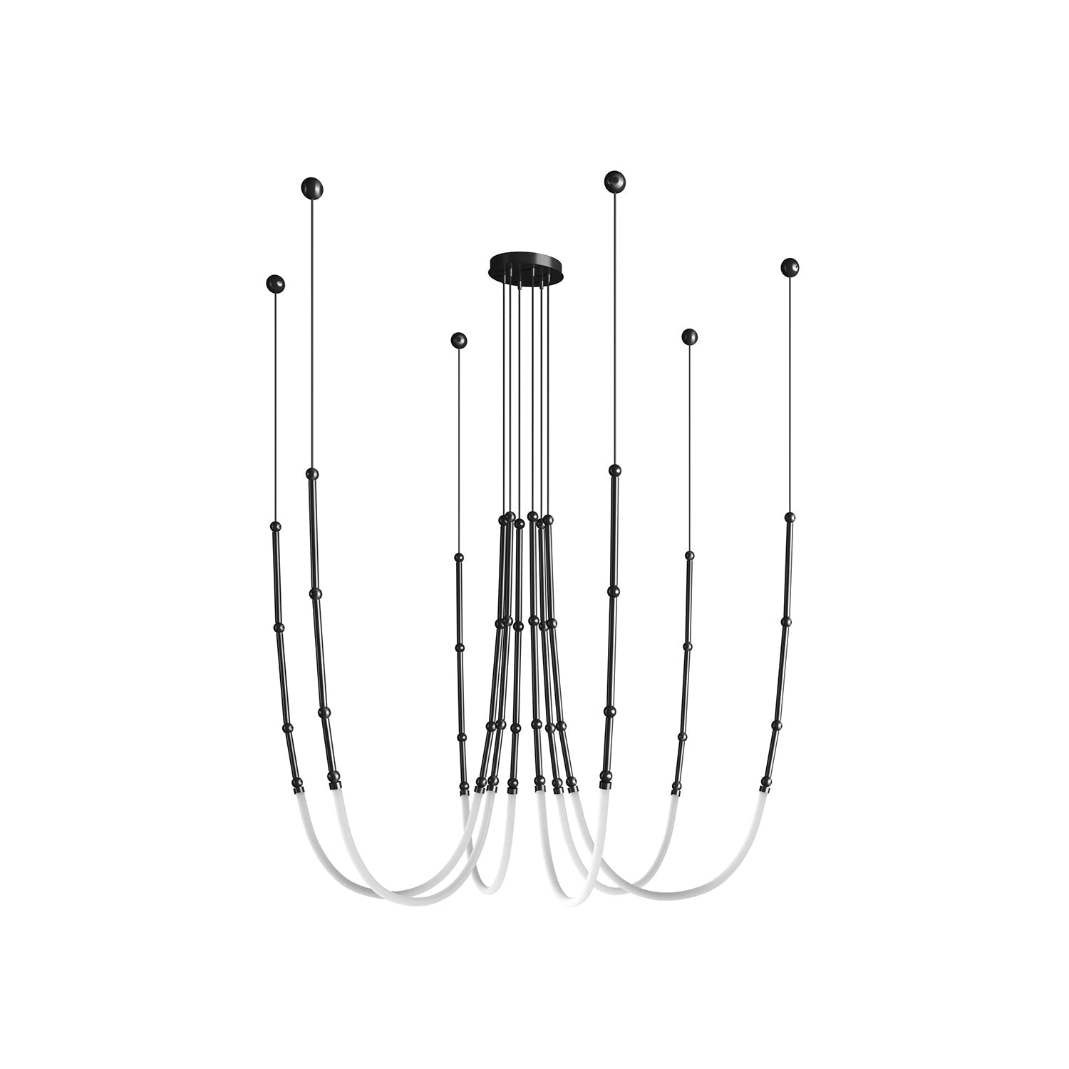 Chandelier Métal Moderne Minimaliste Ormirara - Neutralighting