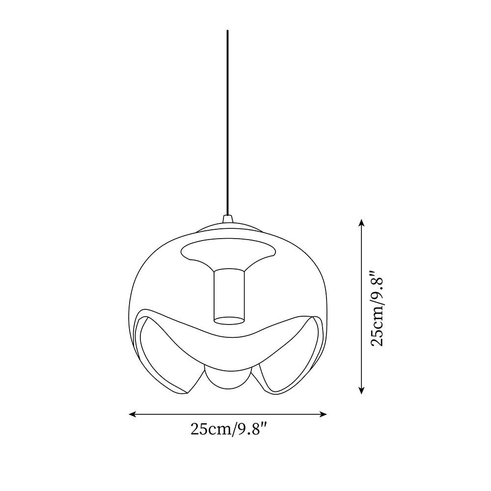 Fivelle Suspension en Verre - Neutralighting