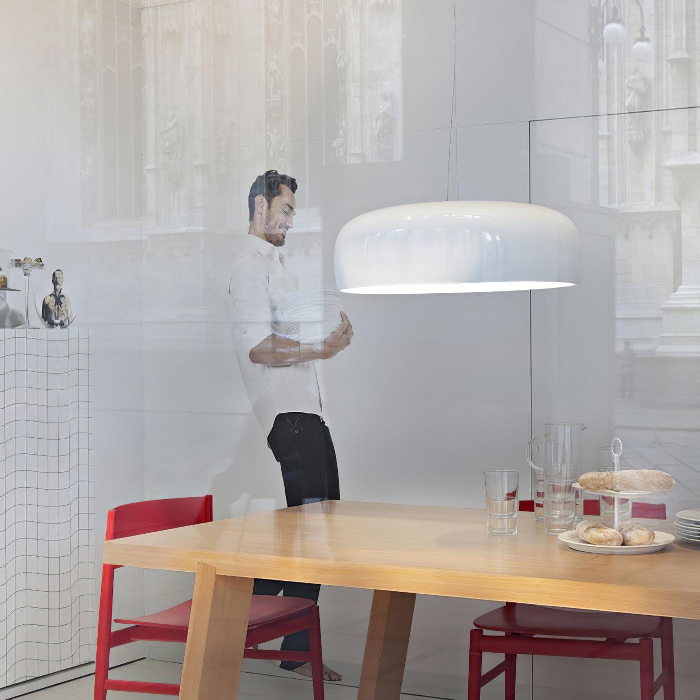 Letifly Lustre Pendentif Dôme Noir Brillant - Neutralighting