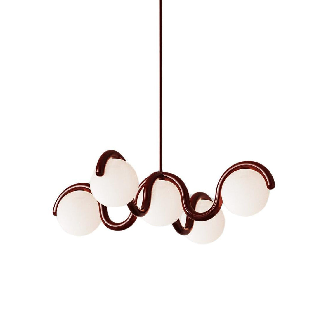 Chandelier en Verre et Laiton Art Créativité Élégance Eurvinen - Neutralighting