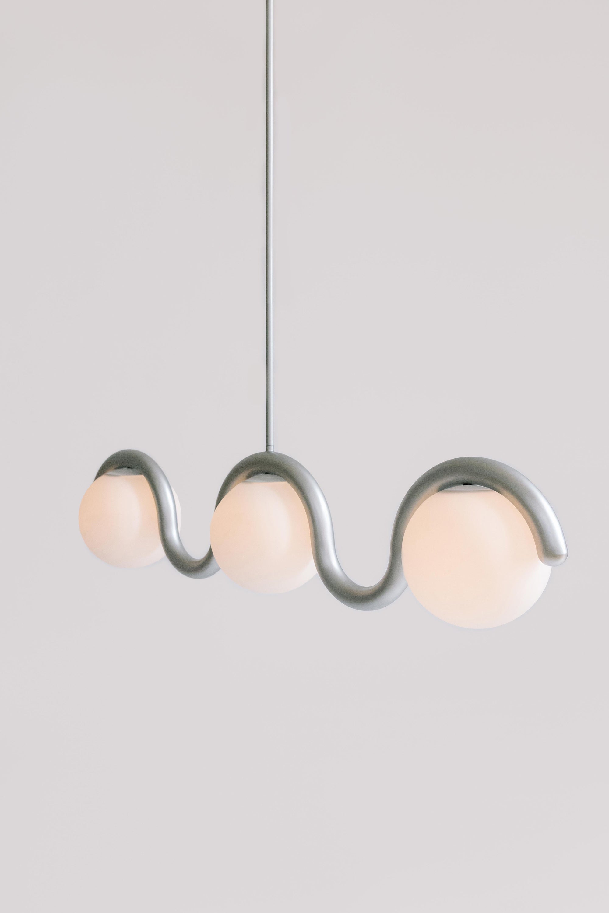 Chandelier en Verre Linéaire Créativité Individuelle Citheis - Neutralighting