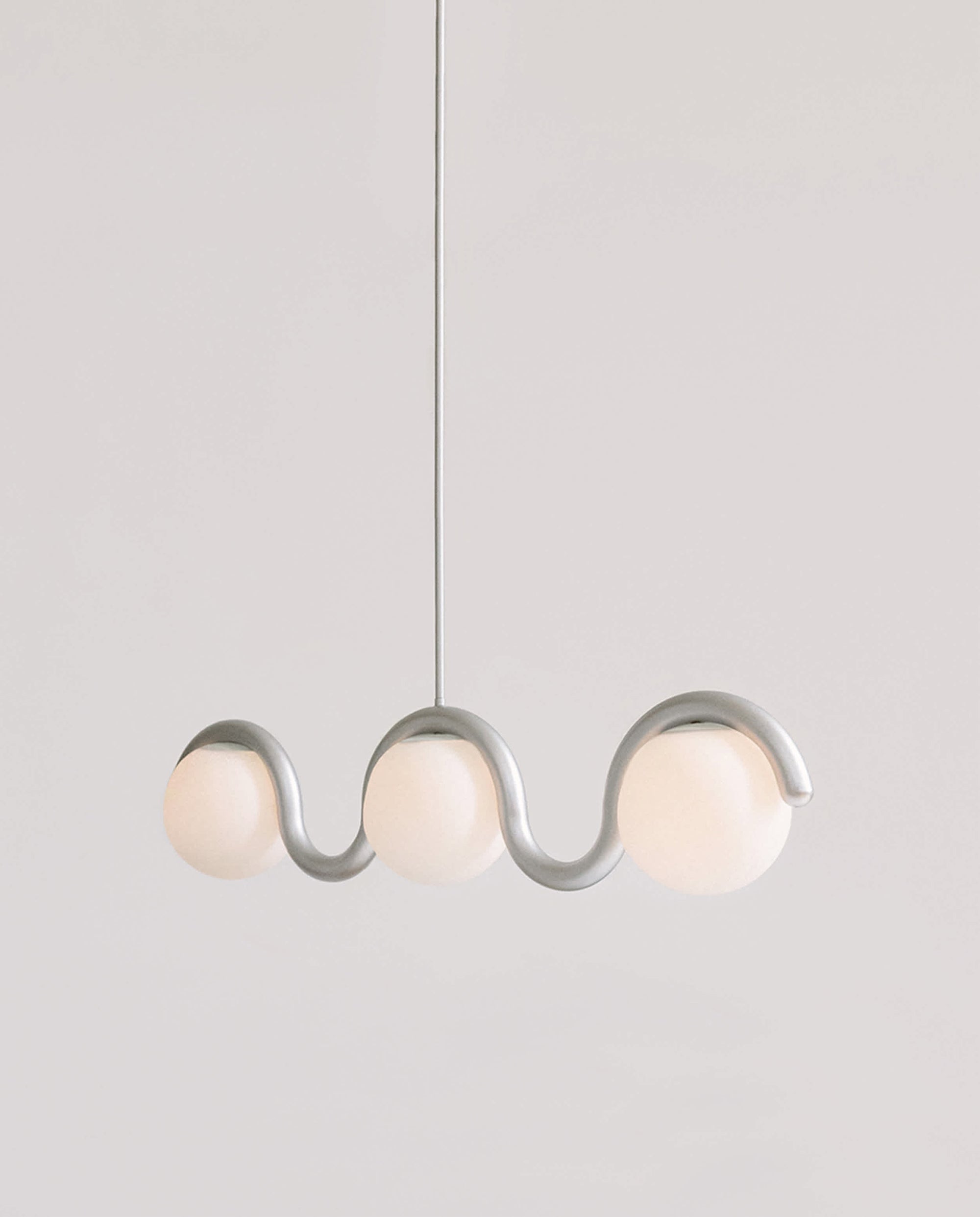 Chandelier en Verre Linéaire Créativité Individuelle Citheis - Neutralighting