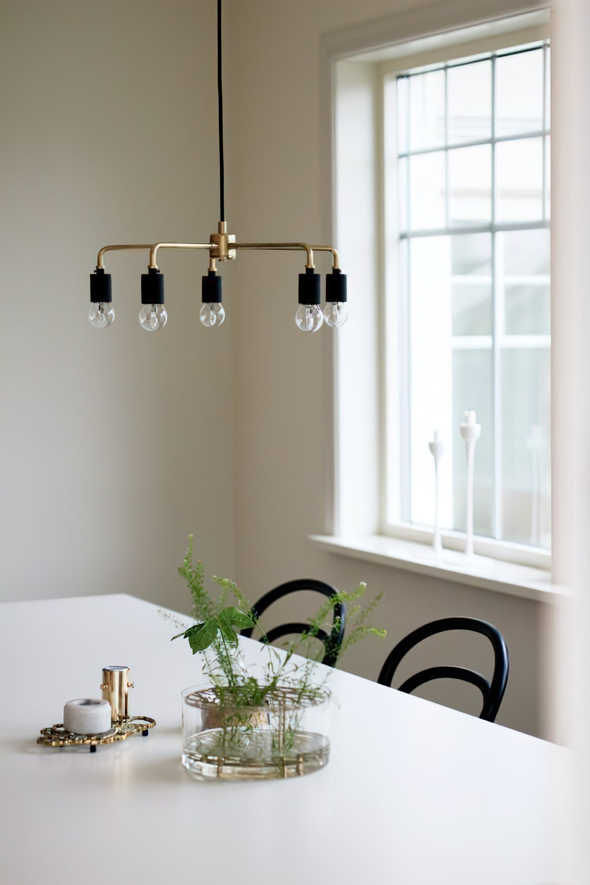 Vecarisra Traditional Industrial Metal Chandelier - Lamp Copper