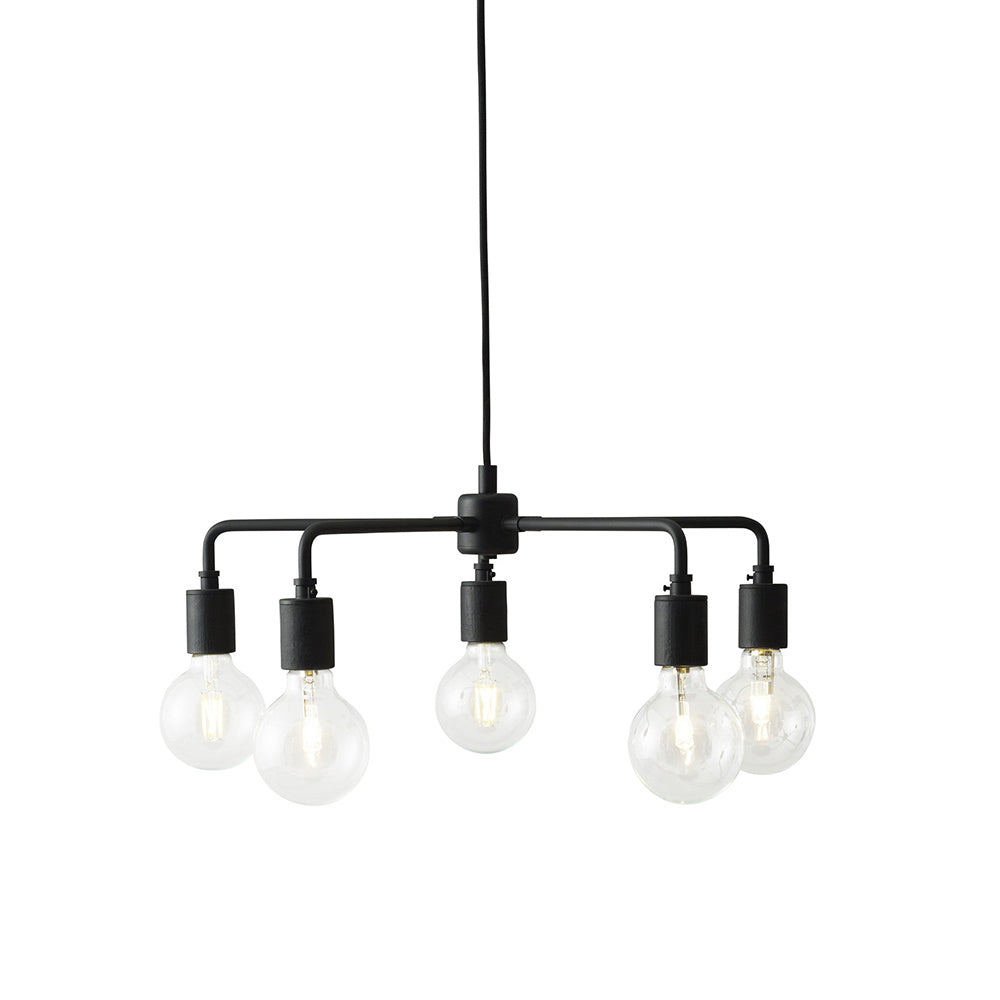 Vecarisra Traditional Industrial Metal Chandelier - Lamp Copper