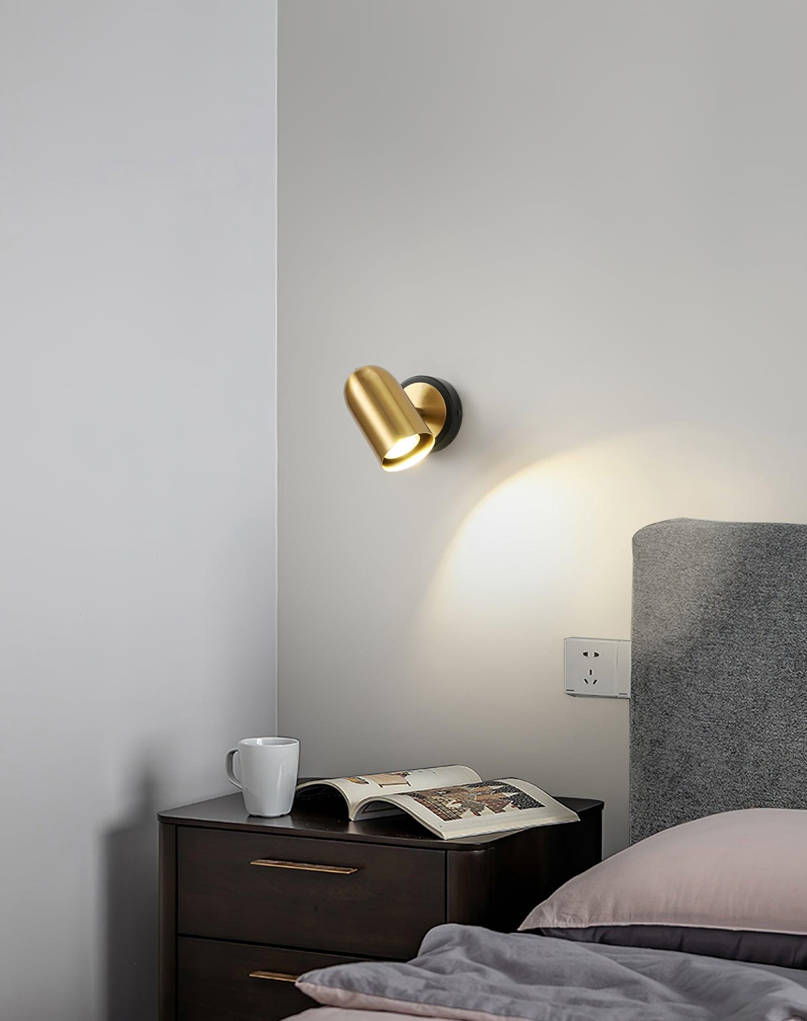 Fighter Lampe Murale Moderne Minimaliste en Or - Neutralighting