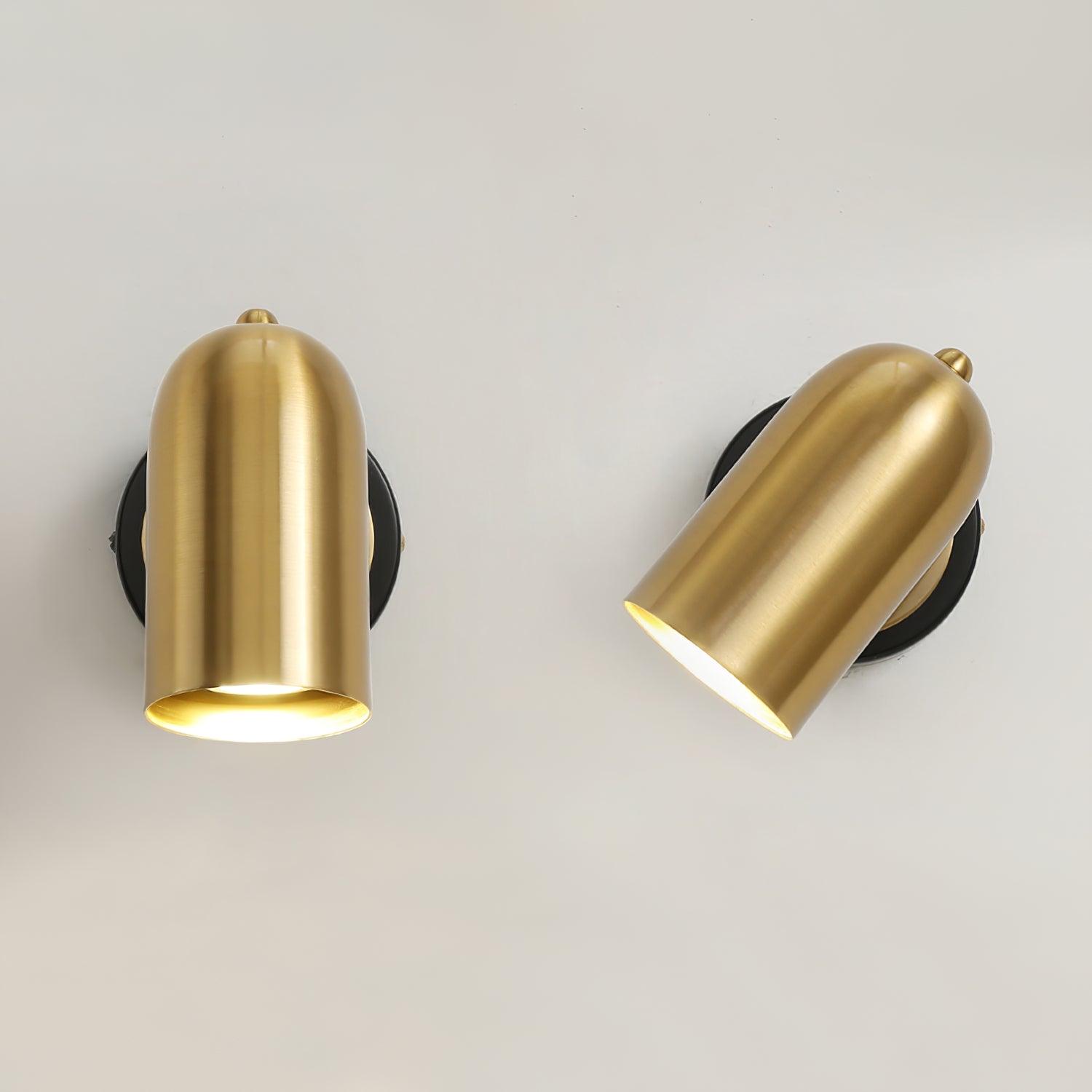 Fighter Lampe Murale Moderne Minimaliste en Or - Neutralighting