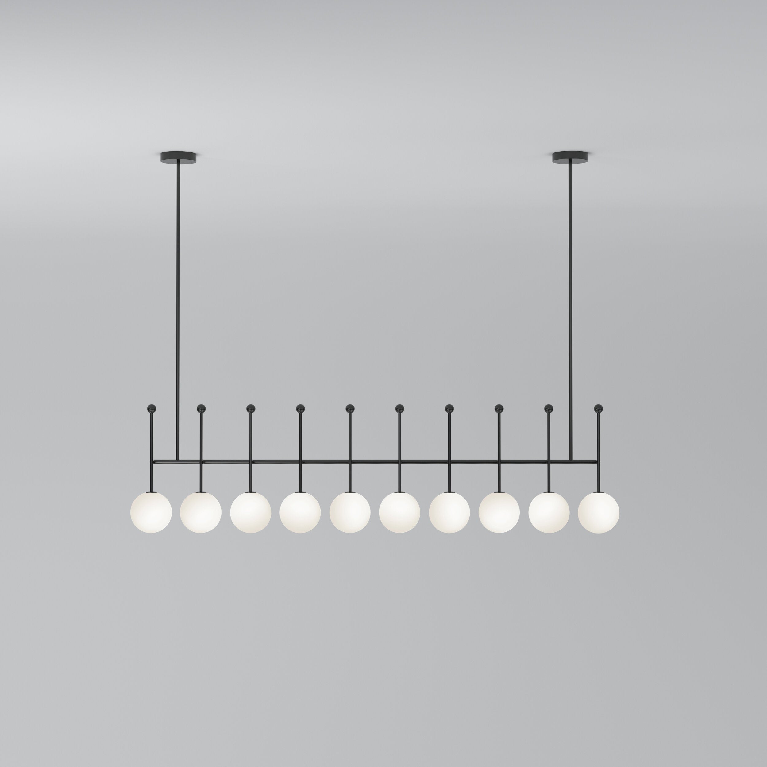 Lampe Pendentive Métal et Verre Industrielle Vintage Vavele - Neutralighting