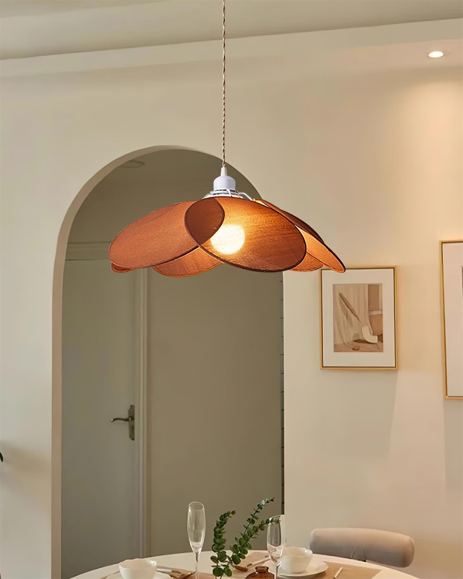 Tiana Suspension Chevauchement Pétales Vibrant - Neutralighting
