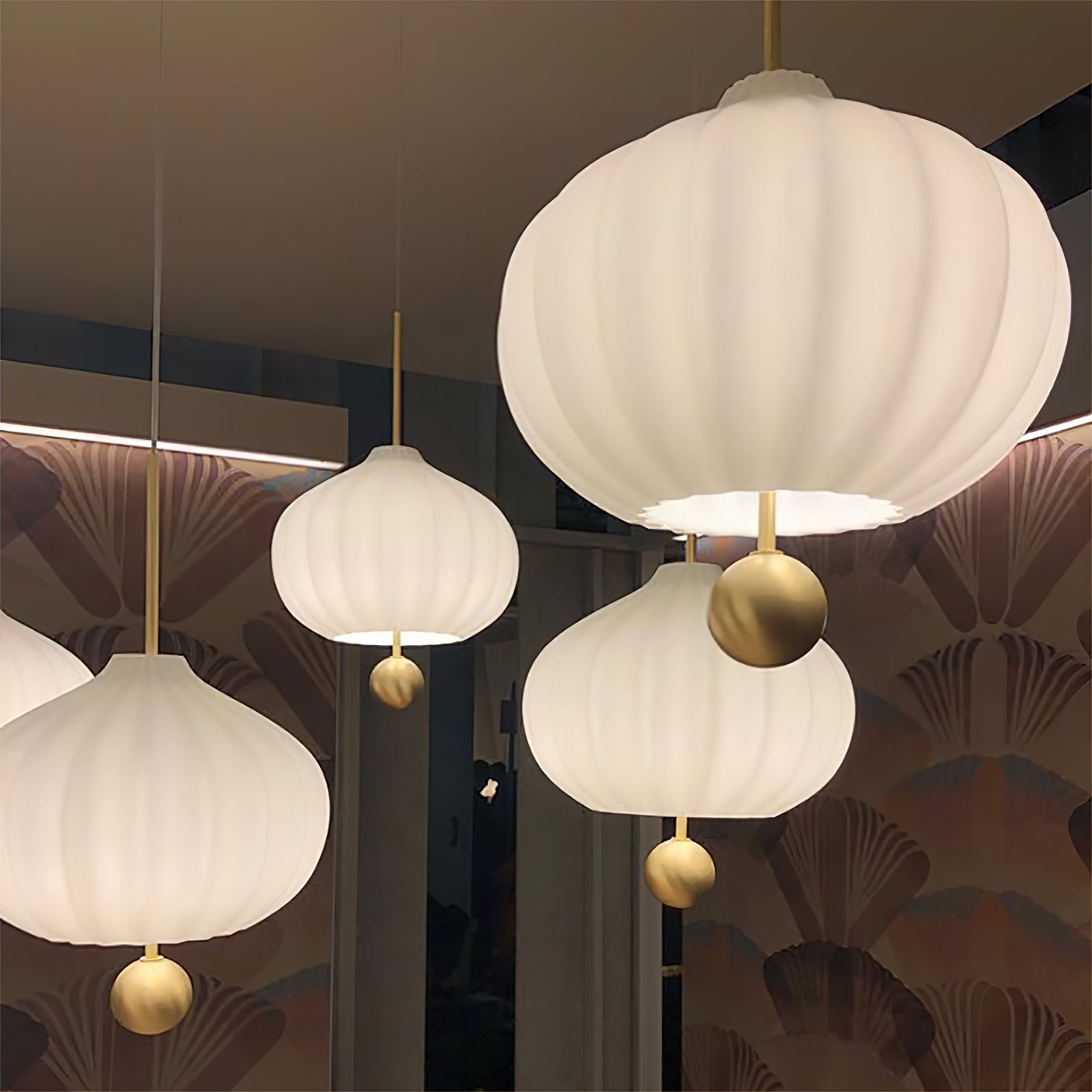 Zamarir Lampe à Suspension Moderne Minimaliste en Métal et Verre - Neutralighting