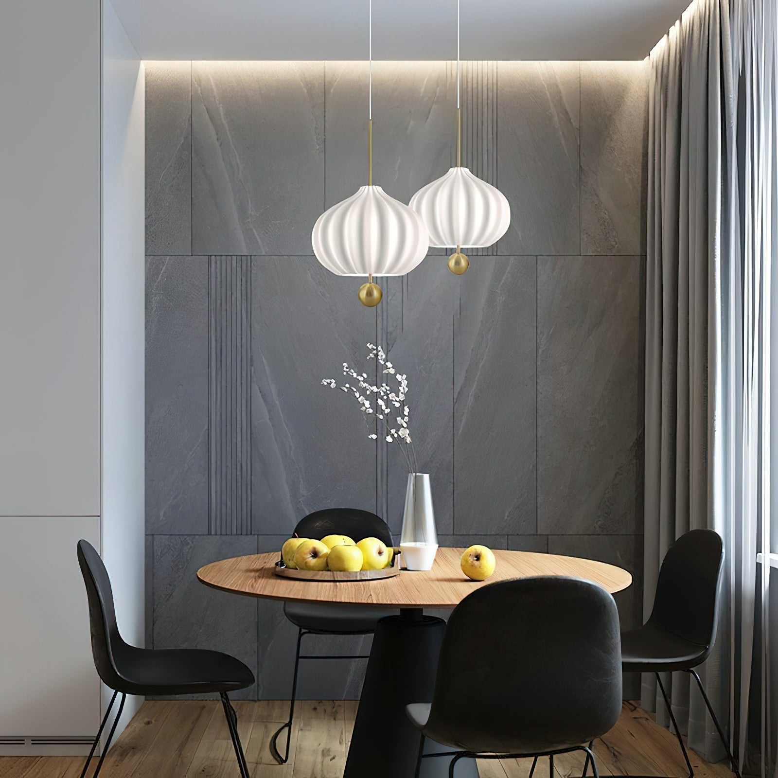 Zamarir Lampe à Suspension Moderne Minimaliste en Métal et Verre - Neutralighting