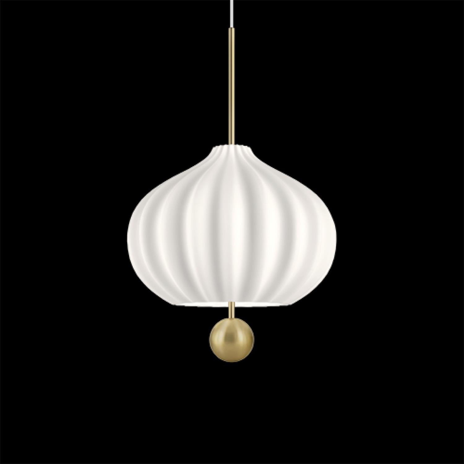 Zamarir Lampe à Suspension Moderne Minimaliste en Métal et Verre - Neutralighting