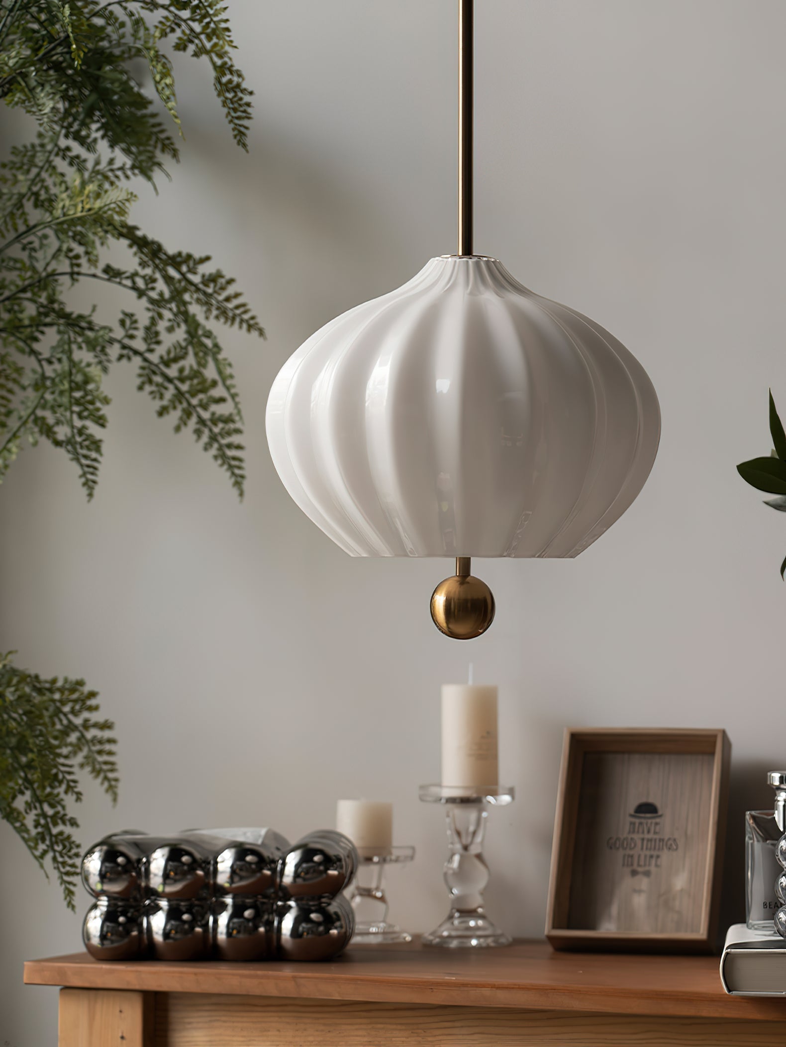 Zamarir Lampe à Suspension Moderne Minimaliste en Métal et Verre - Neutralighting