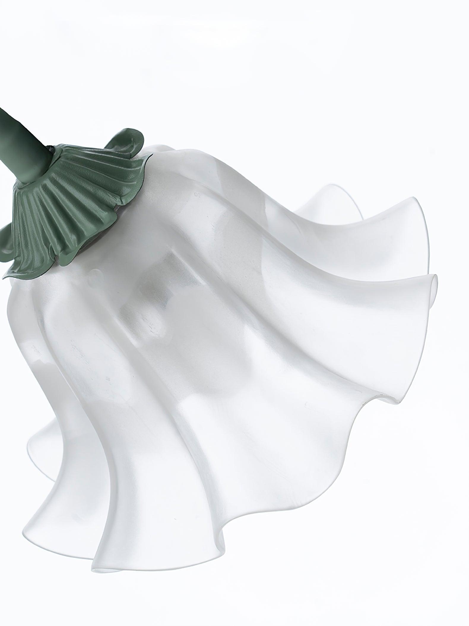 Lustra Chandelier Fleur avec Pétales et Feuilles - Neutralighting