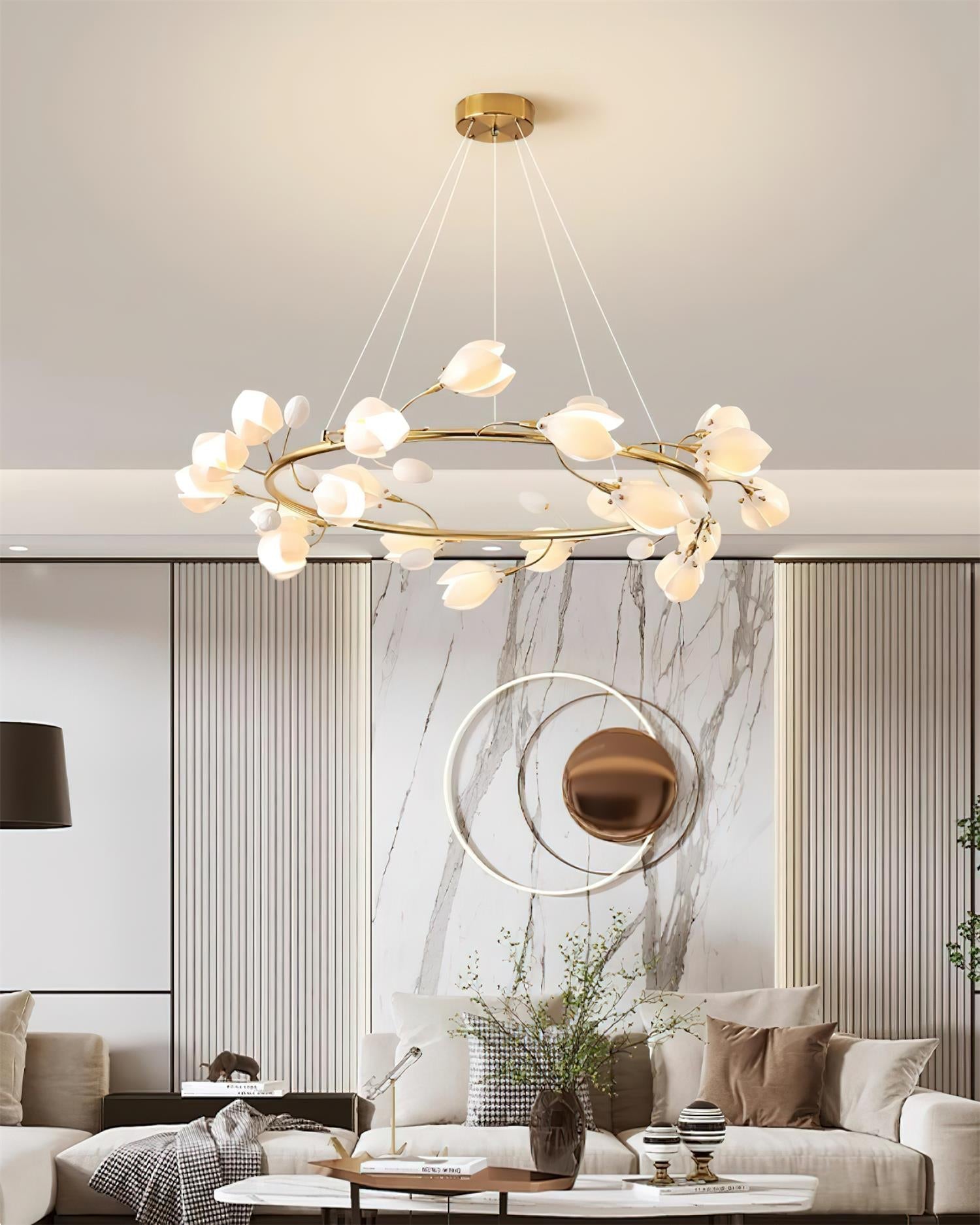 Lilyloop Lustre Cascade de Pétales Épanouis - Neutralighting