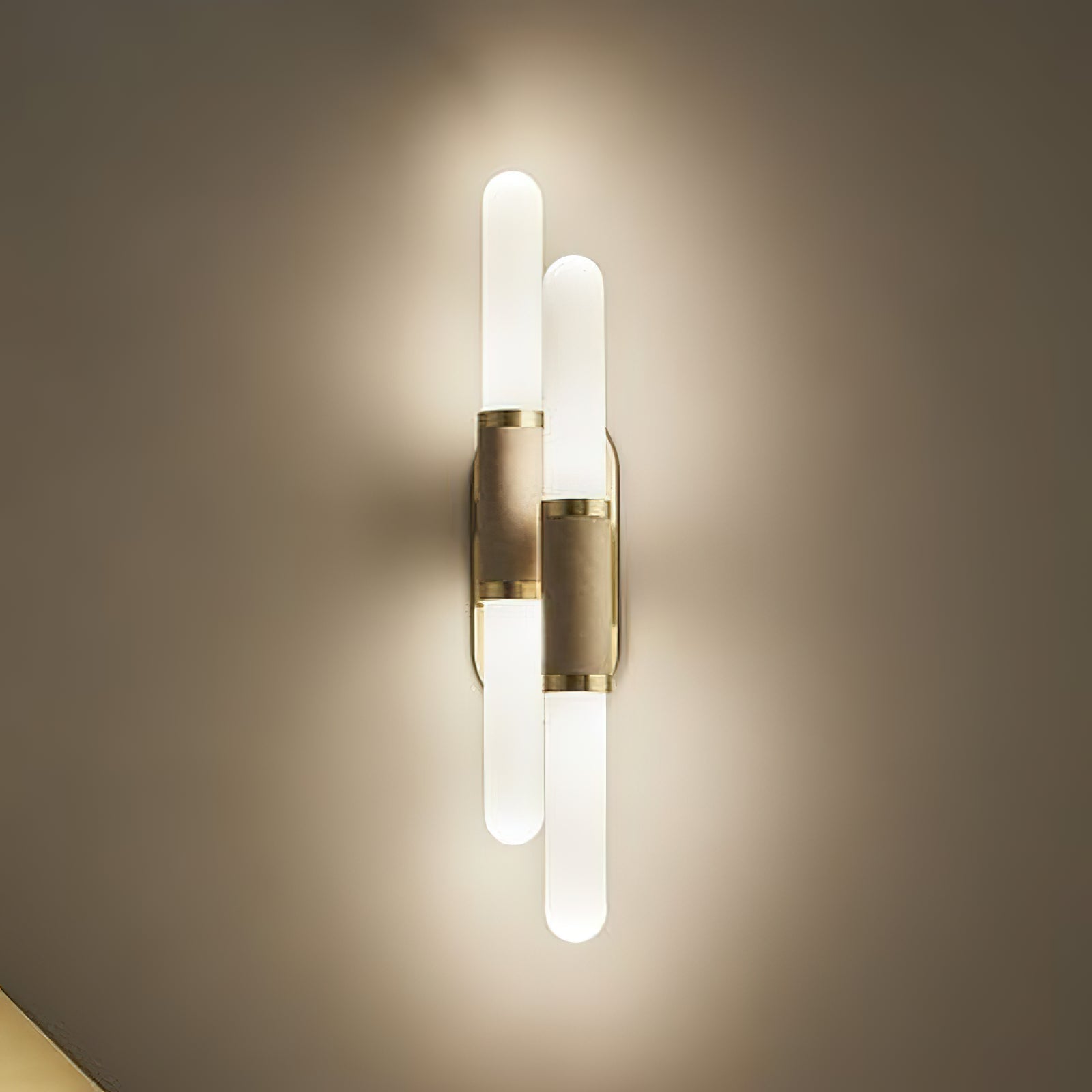 Avaros Applique Murale Moderne Minimaliste en Métal et Verre - Neutralighting