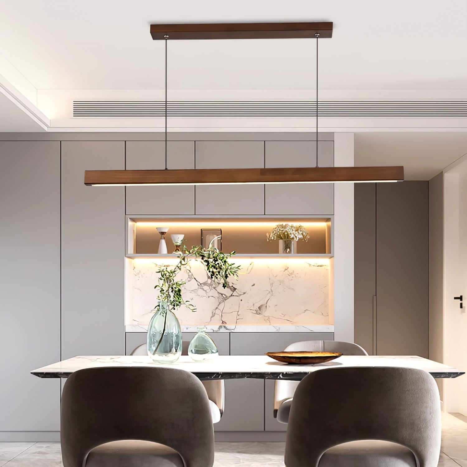 Linear Horizon Pendant Light - Blowlighting