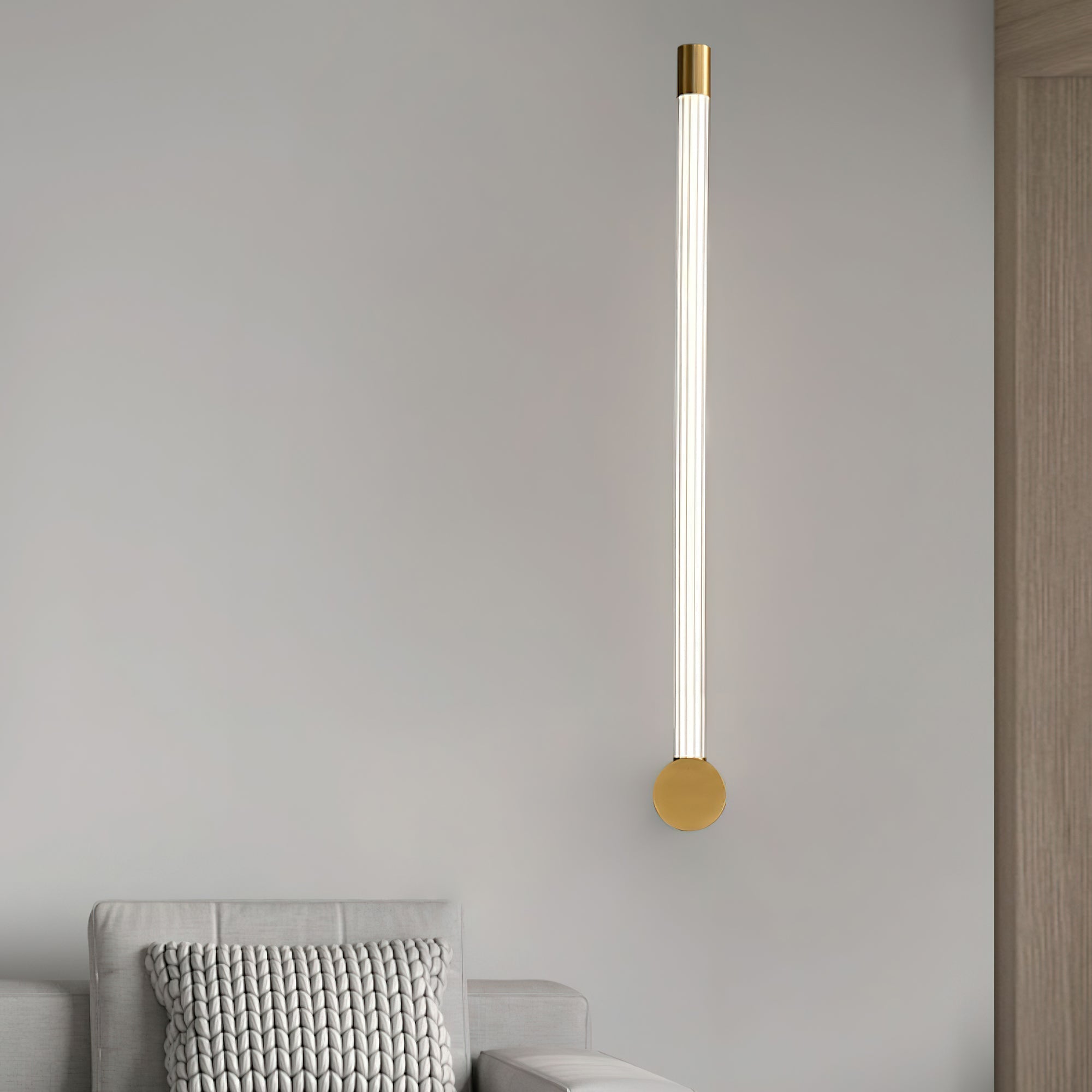 Vexy Applique Murale Linéaire LED Dorée - Neutralighting