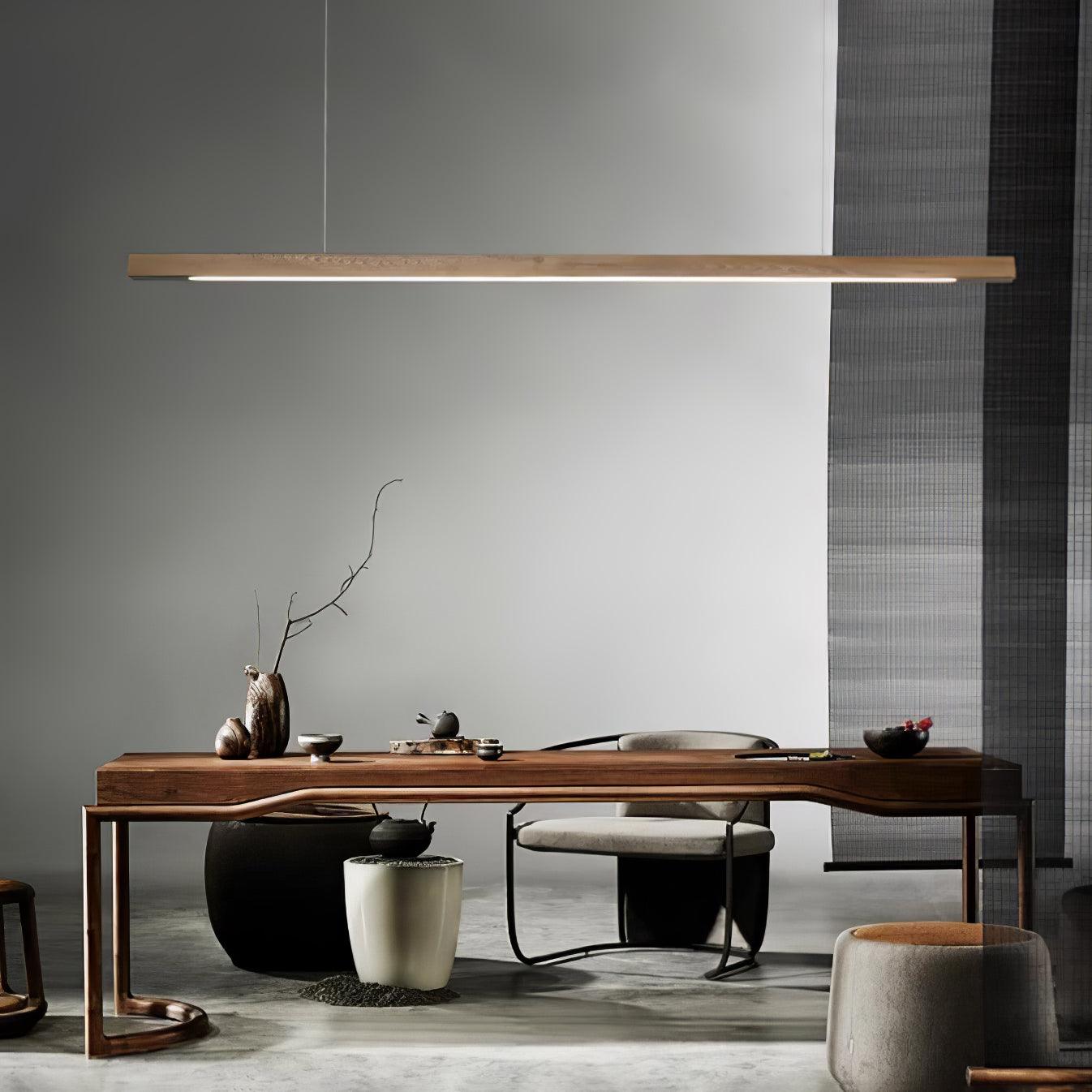 Xylo Suspension Linéaire Design en Bois