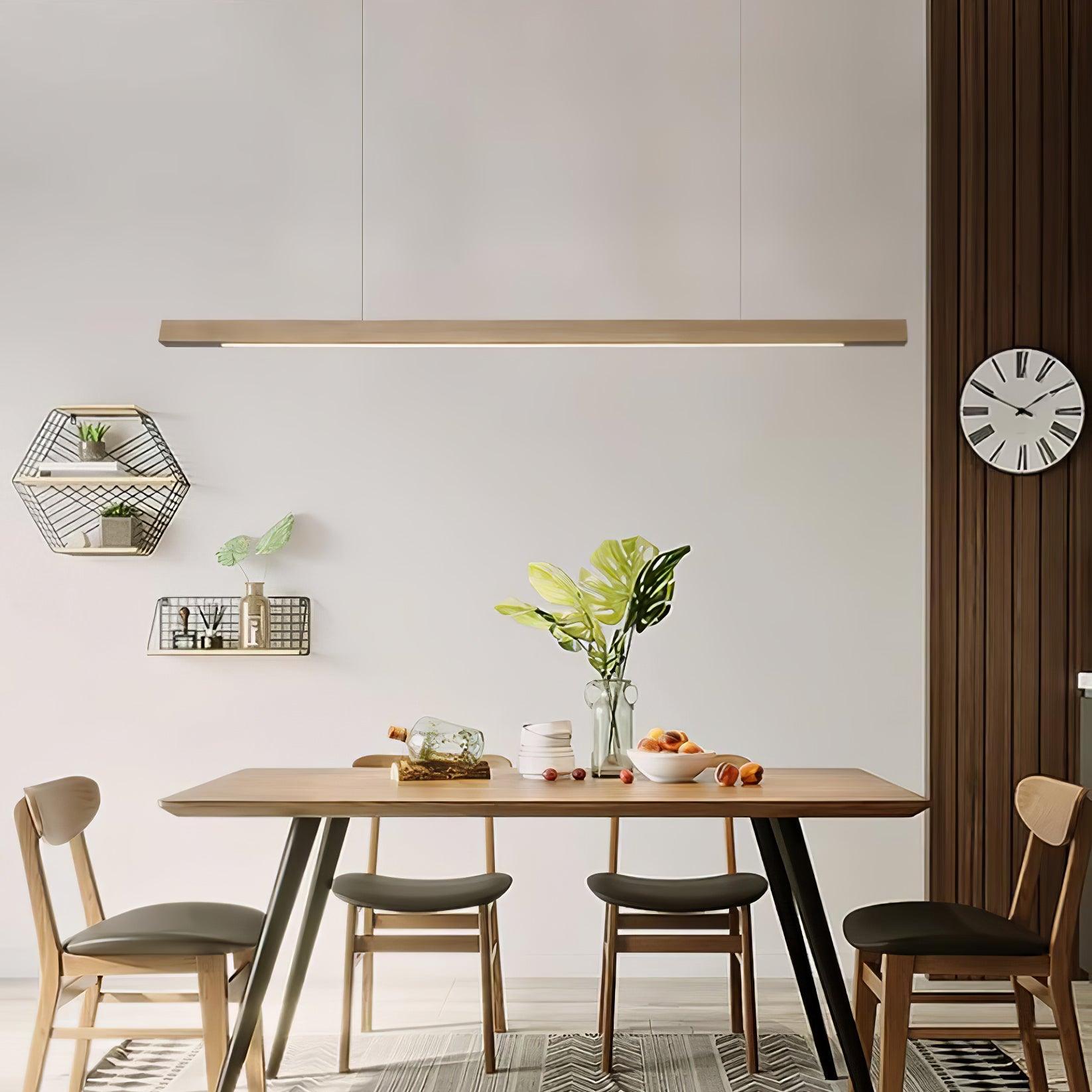 Xylo Suspension Linéaire Design en Bois
