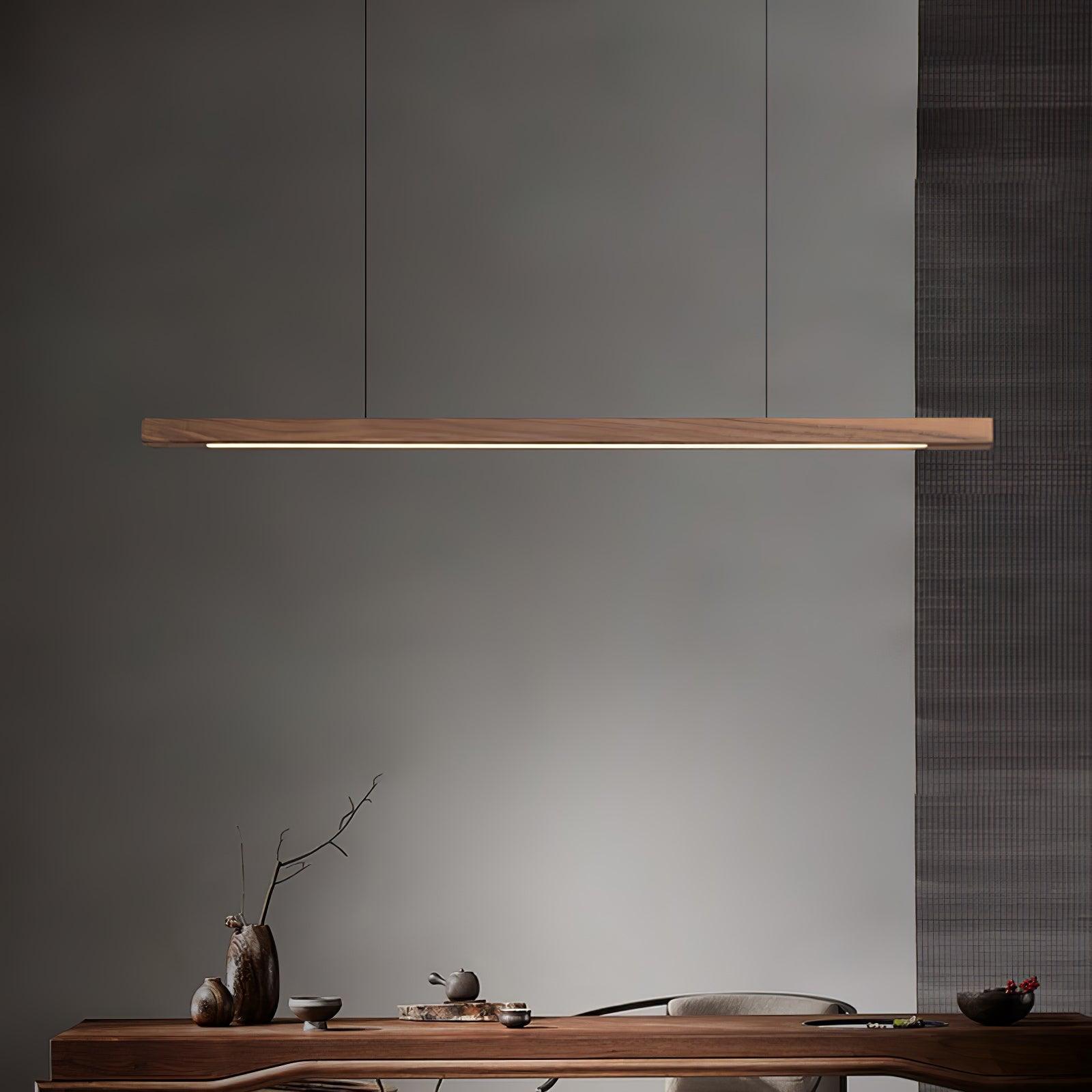 Xylo Suspension Linéaire Design en Bois