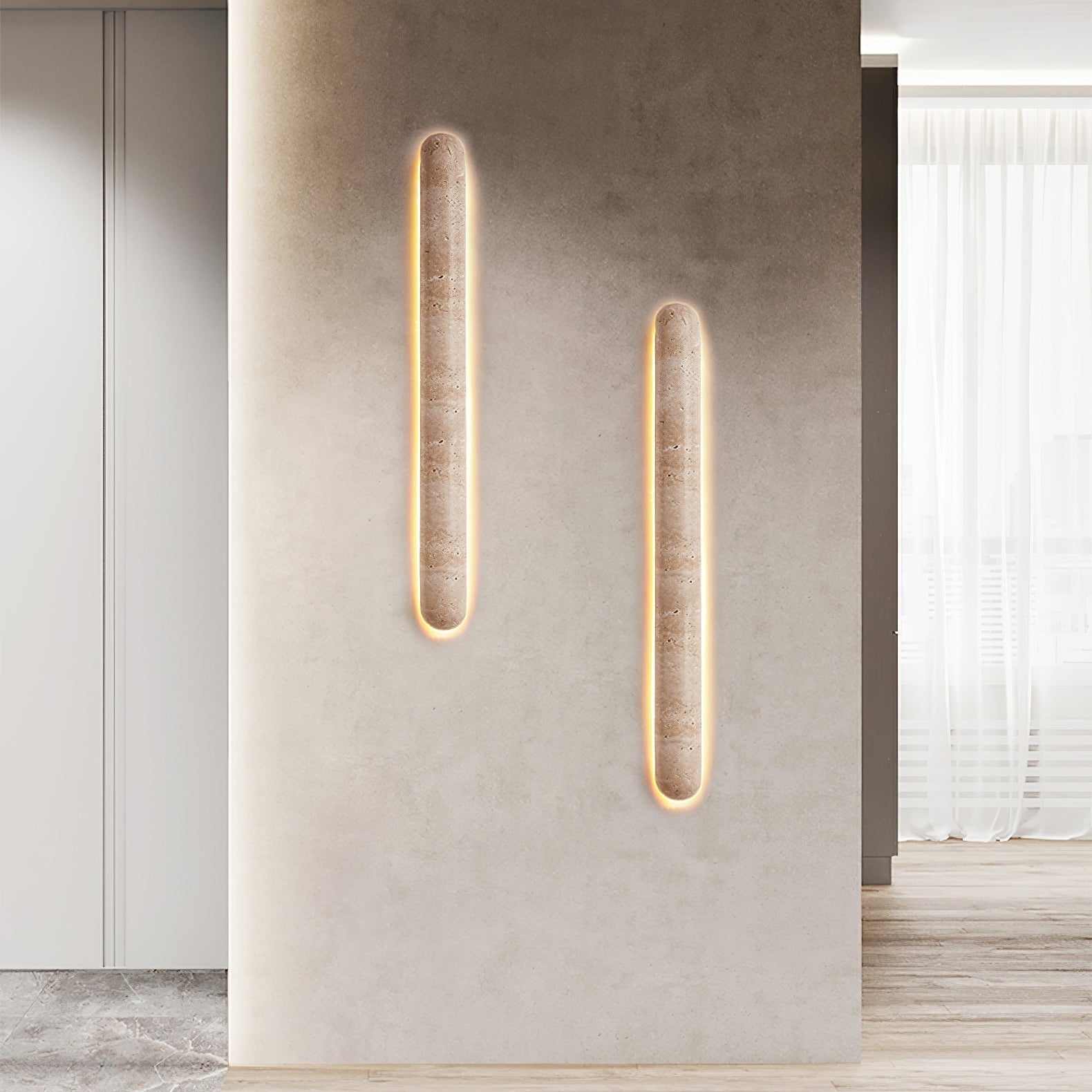 Syveniel Travertin Luminaire Mural - Neutralighting